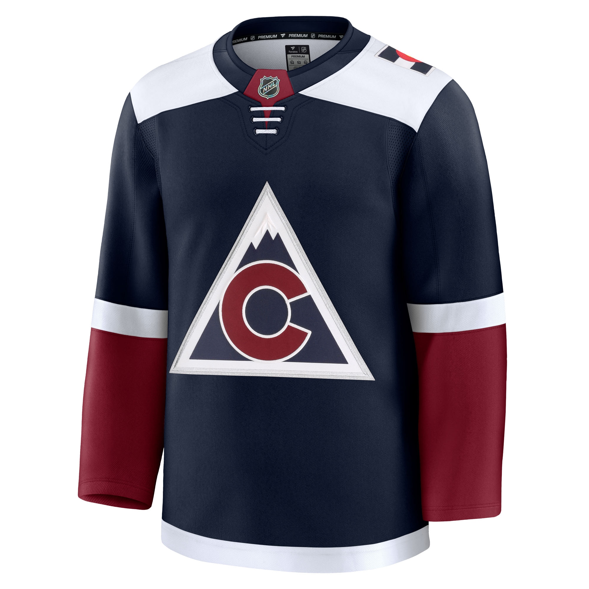 Colorado Avalanche Navy Alternate Premium NHL Jersey Men's