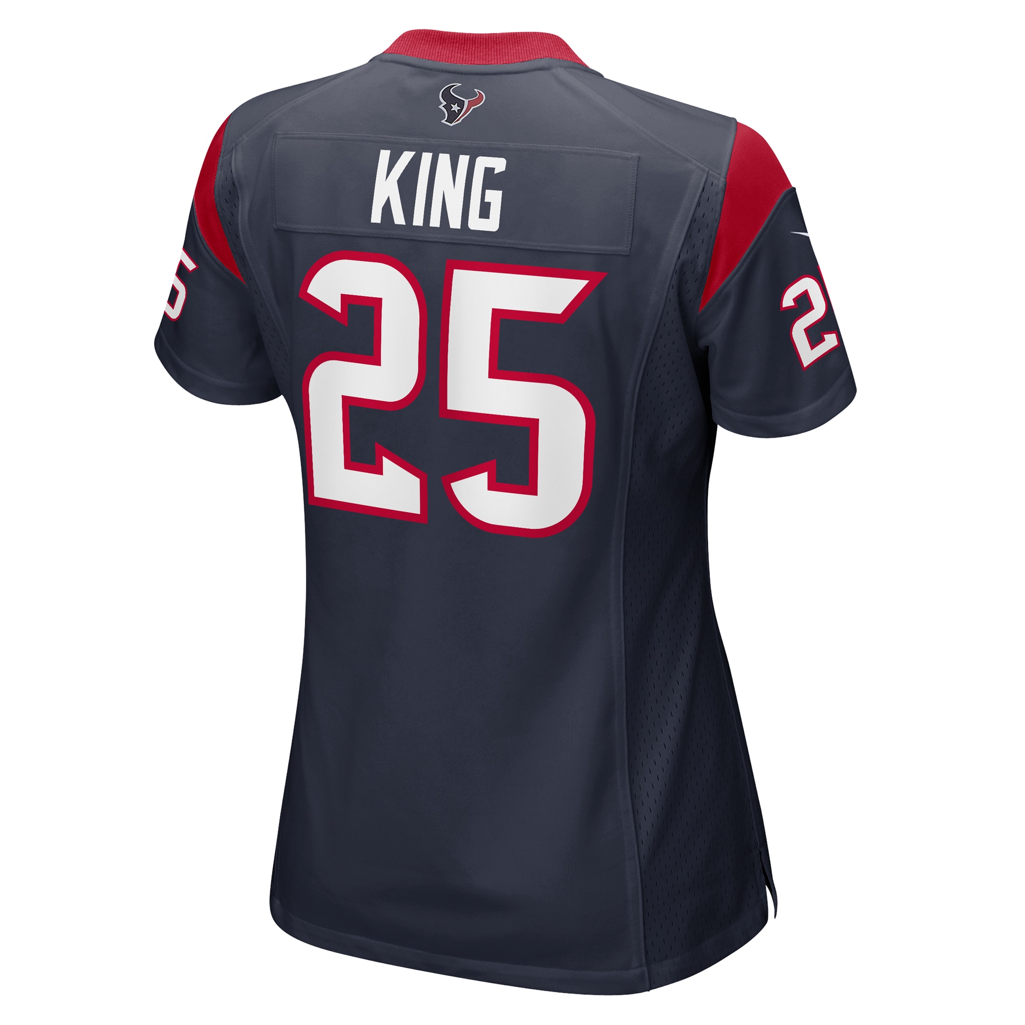Houston Texans Desmond King Navy Game NFL Jersey Women's