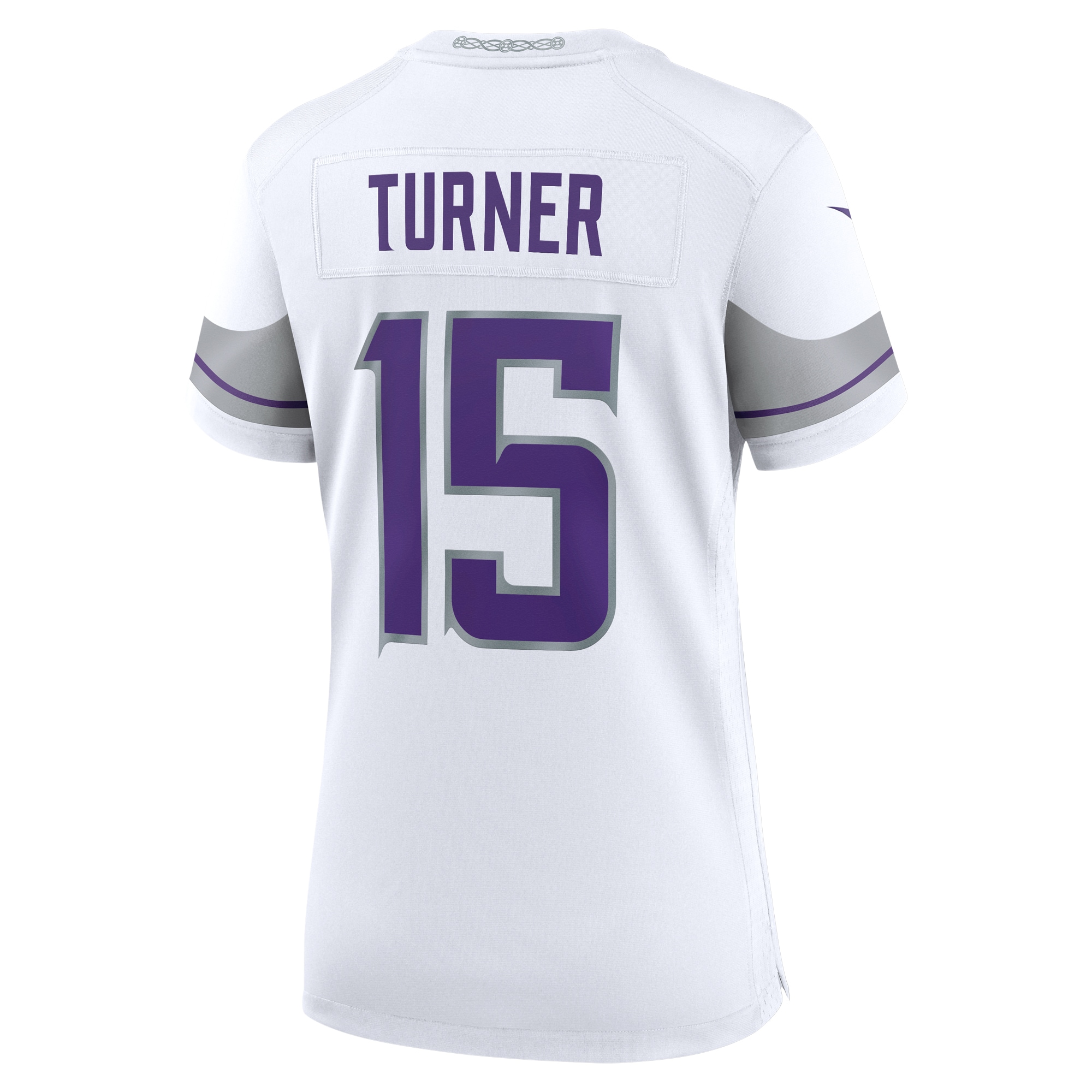 Minnesota Vikings Dallas Turner White Alternate Game Player NFL Jersey Women's