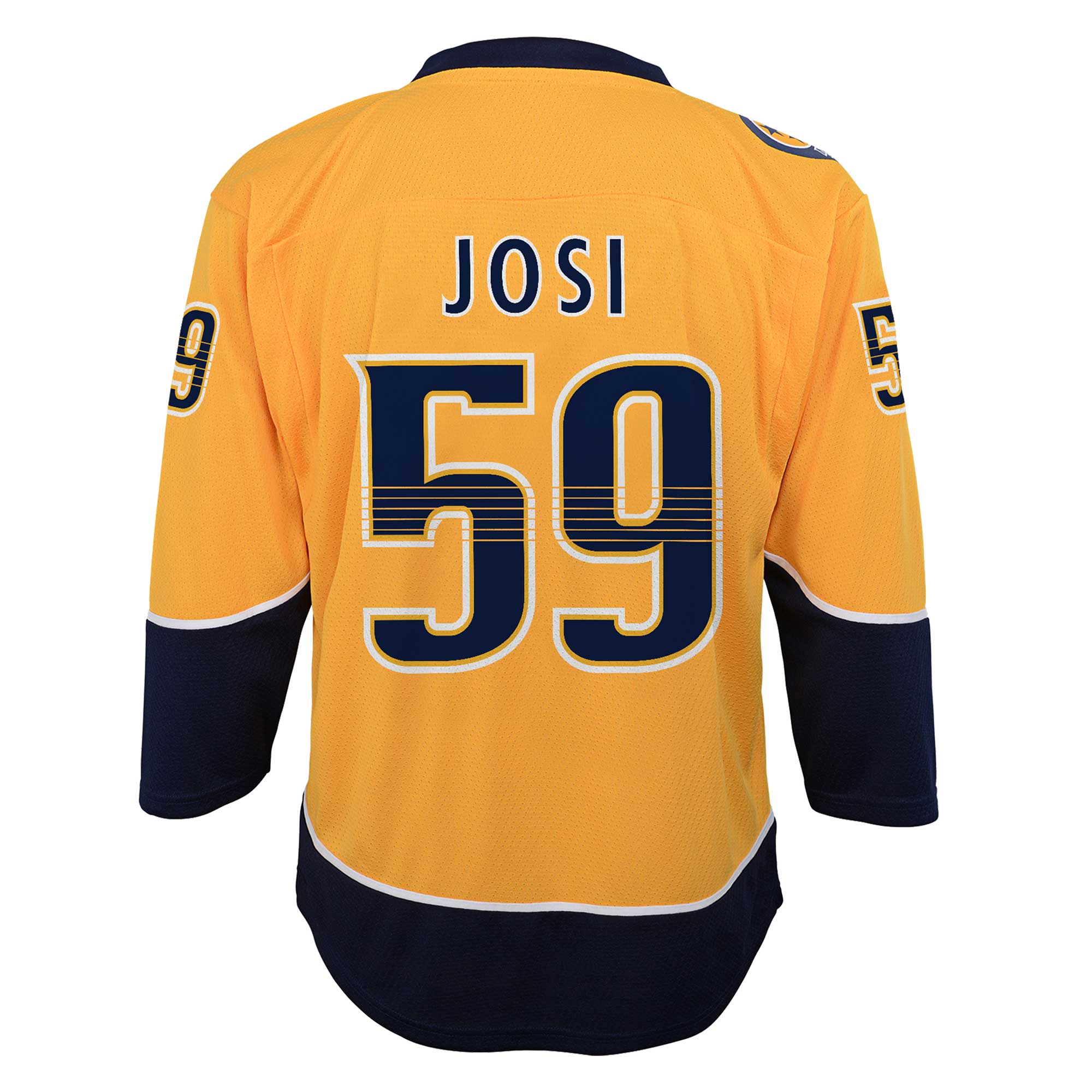 Nashville Predators Roman Josi Gold Home Player NHL Jersey Youth