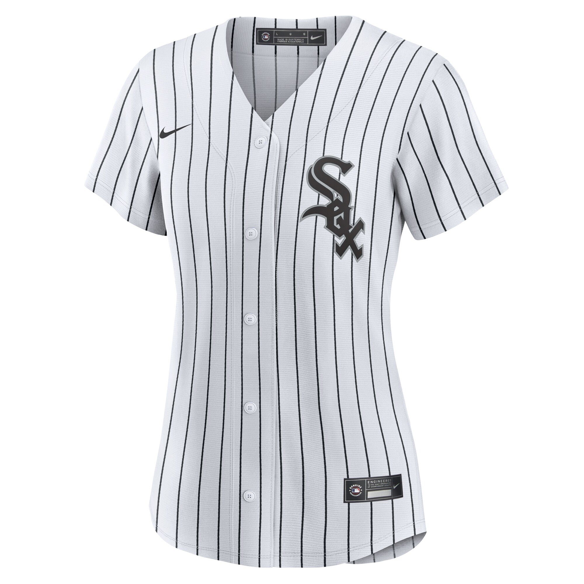 Chicago White Sox White #1 Bride Home MLB Jersey Women's