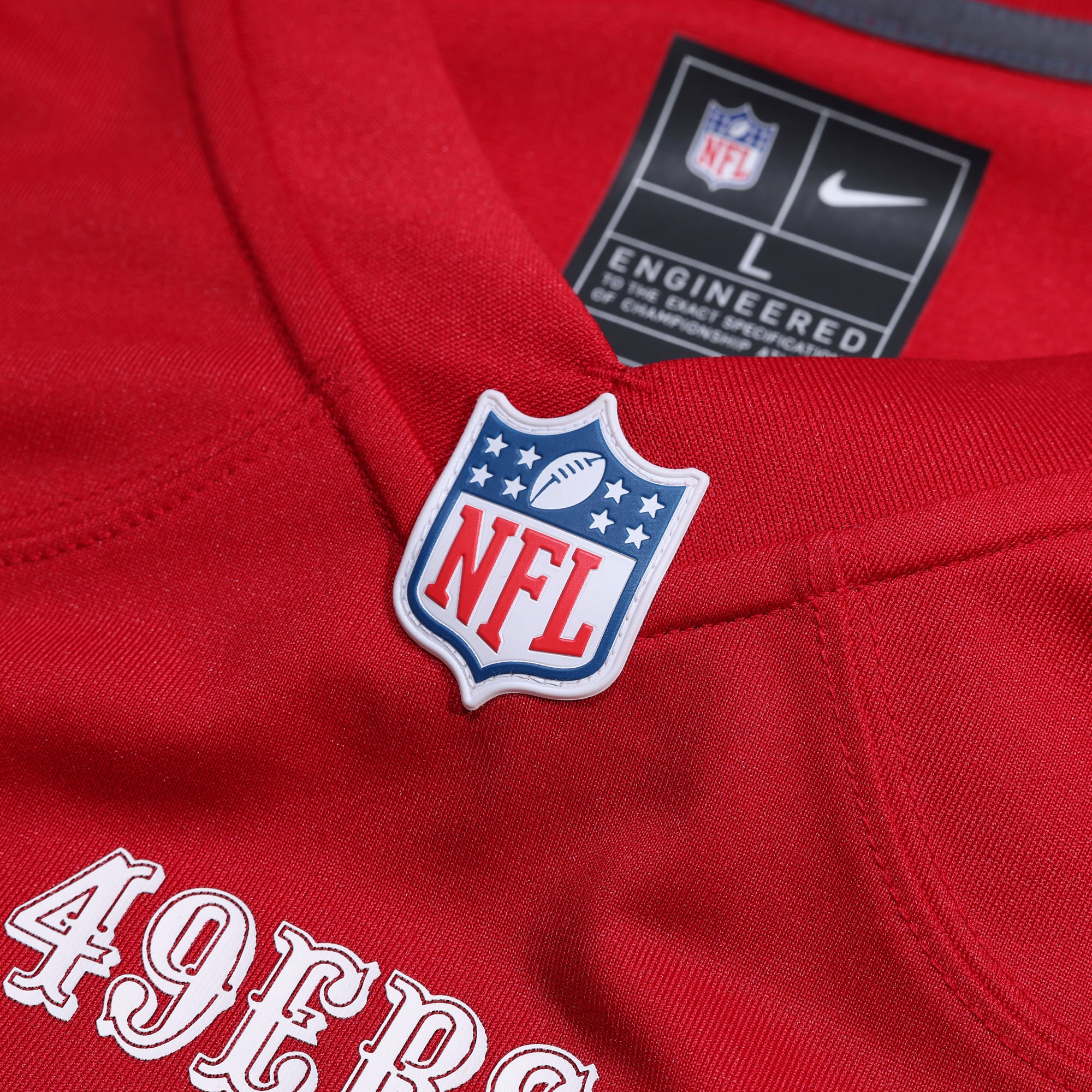 San Francisco 49ers Yetur Gross-Matos Scarlet Team Game NFL Jersey Men's