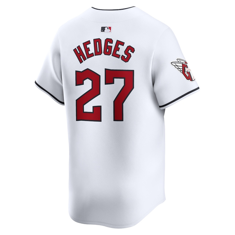 Austin Hedges 27 Cleveland Guardians Home Limited Player White MLB Jersey Men's