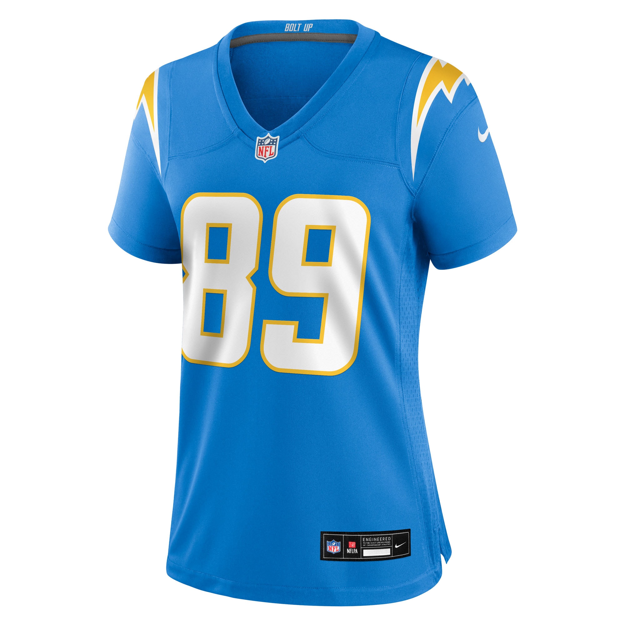 Los Angeles Chargers Jalen Reagor Powder Blue Team Game NFL Jersey Women's