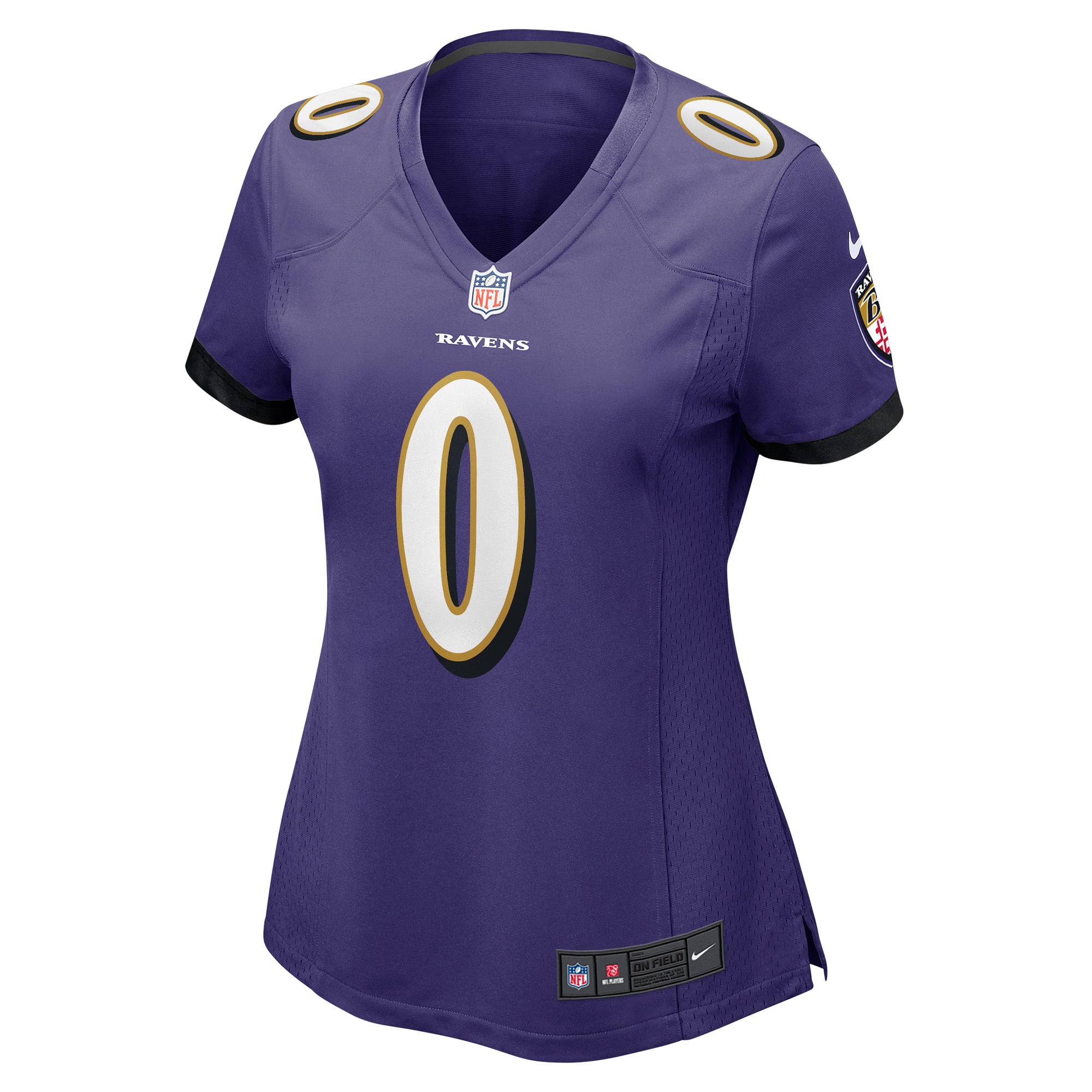 Baltimore Ravens Roquan Smith Purple Team Game NFL Jersey Women's