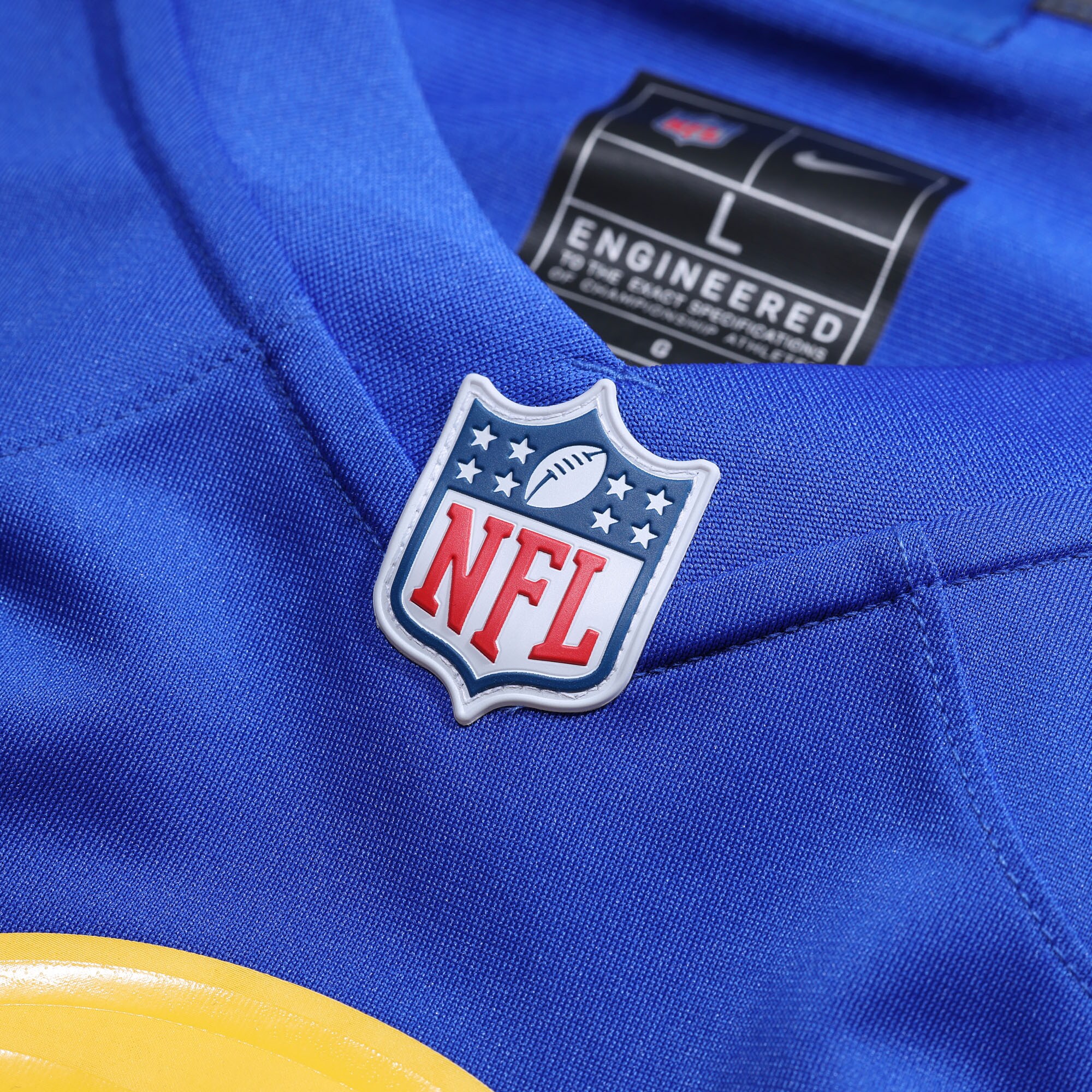 Los Angeles Rams Ryan Smenda Royal Home Game NFL Jersey Men's