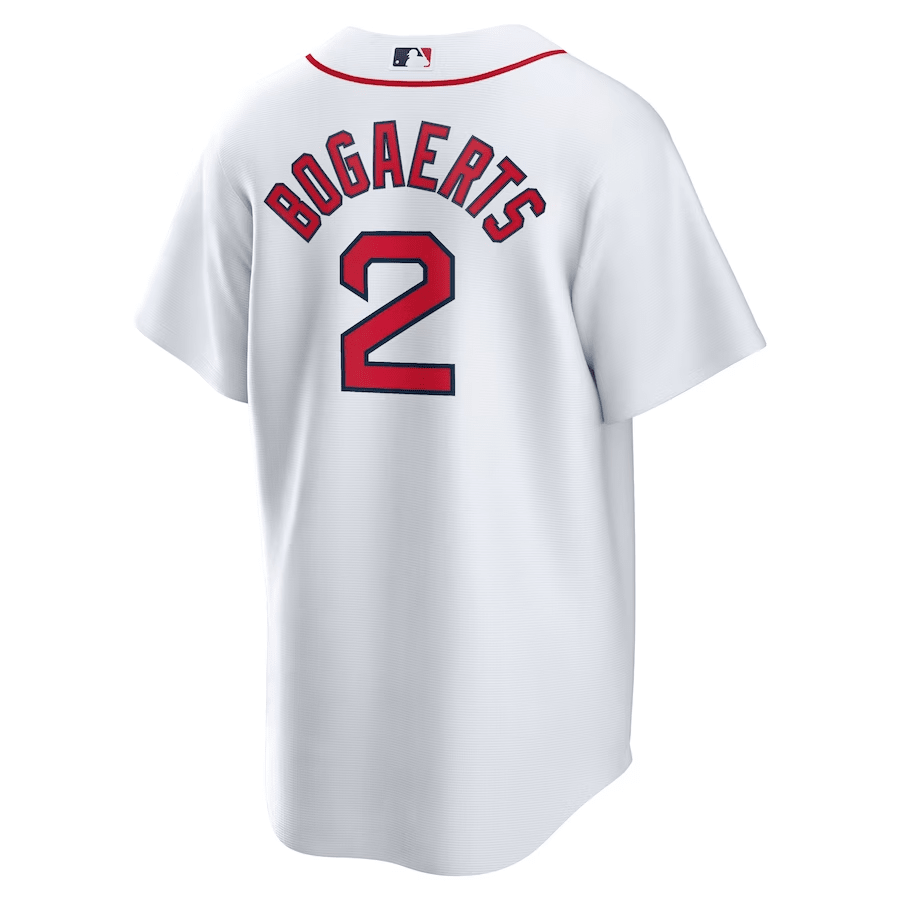 Xander Bogaerts 2 Boston Red Sox Home White MLB Jersey Men's