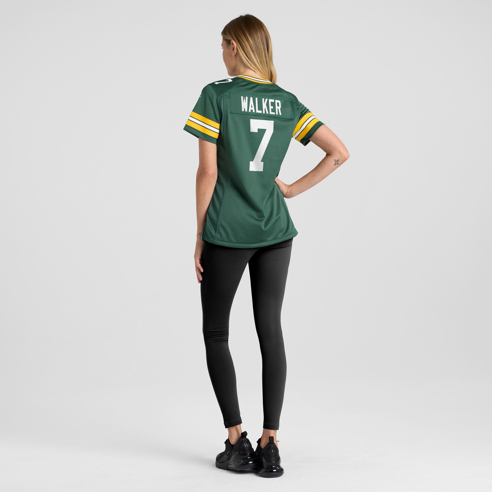 Green Bay Packers Quay Walker Green Player Game NFL Jersey Women's