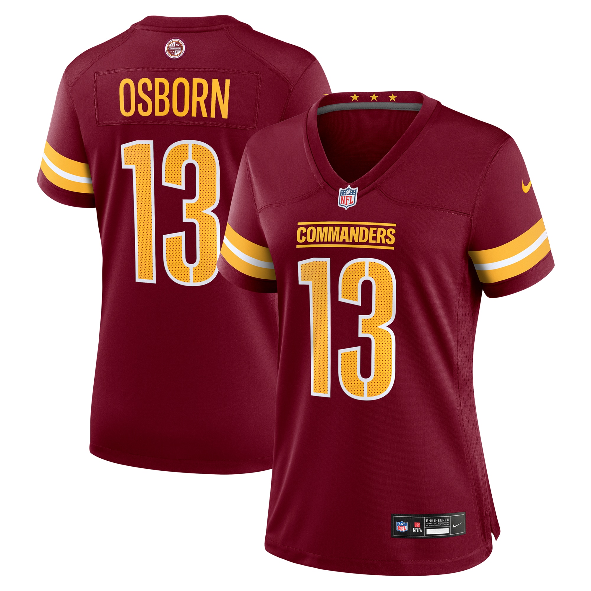 Washington Commanders K.J. Osborn Burgundy Team Game NFL Jersey Women's