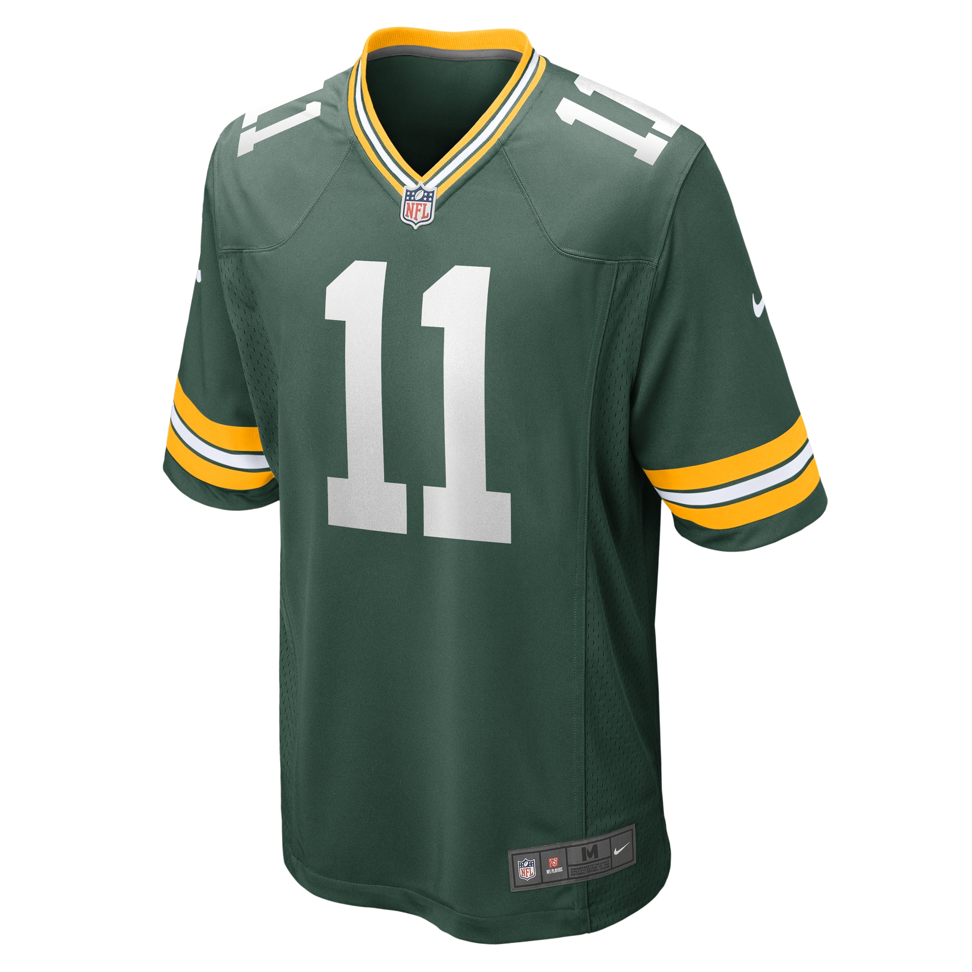 Green Bay Packers Jayden Reed Green Game NFL Jersey Men's