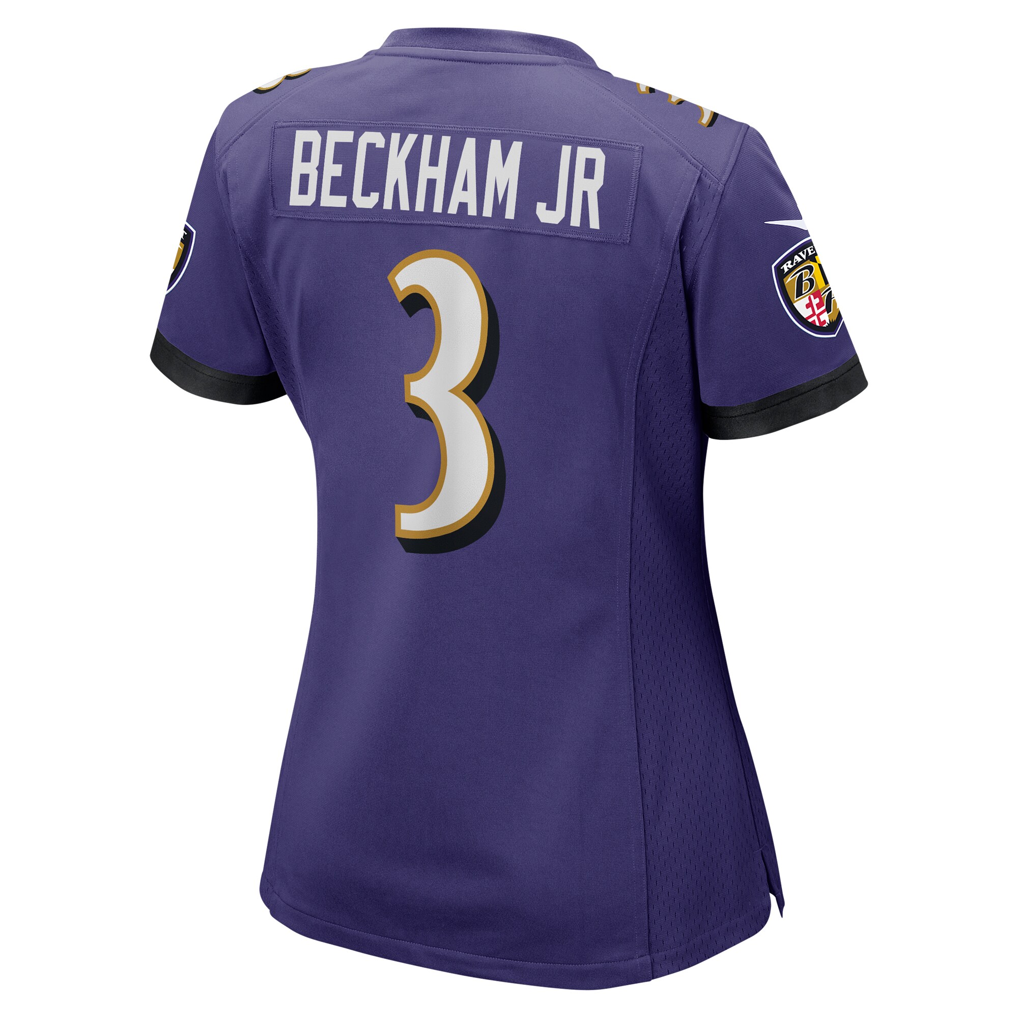 Baltimore Ravens Odell Beckham Jr. Purple Game NFL Jersey Women's