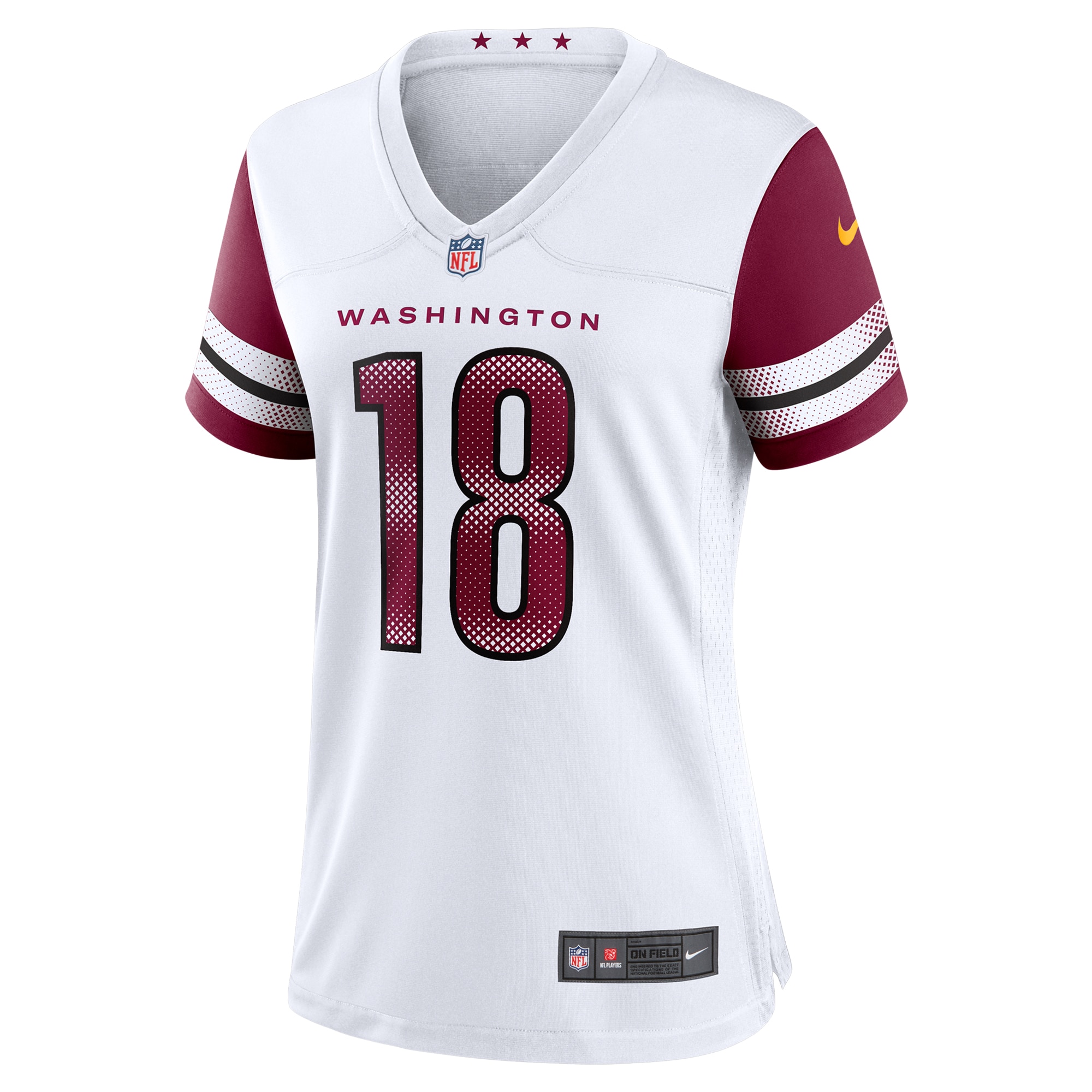 Washington Commanders Marcus Mariota White Game NFL Jersey Women's