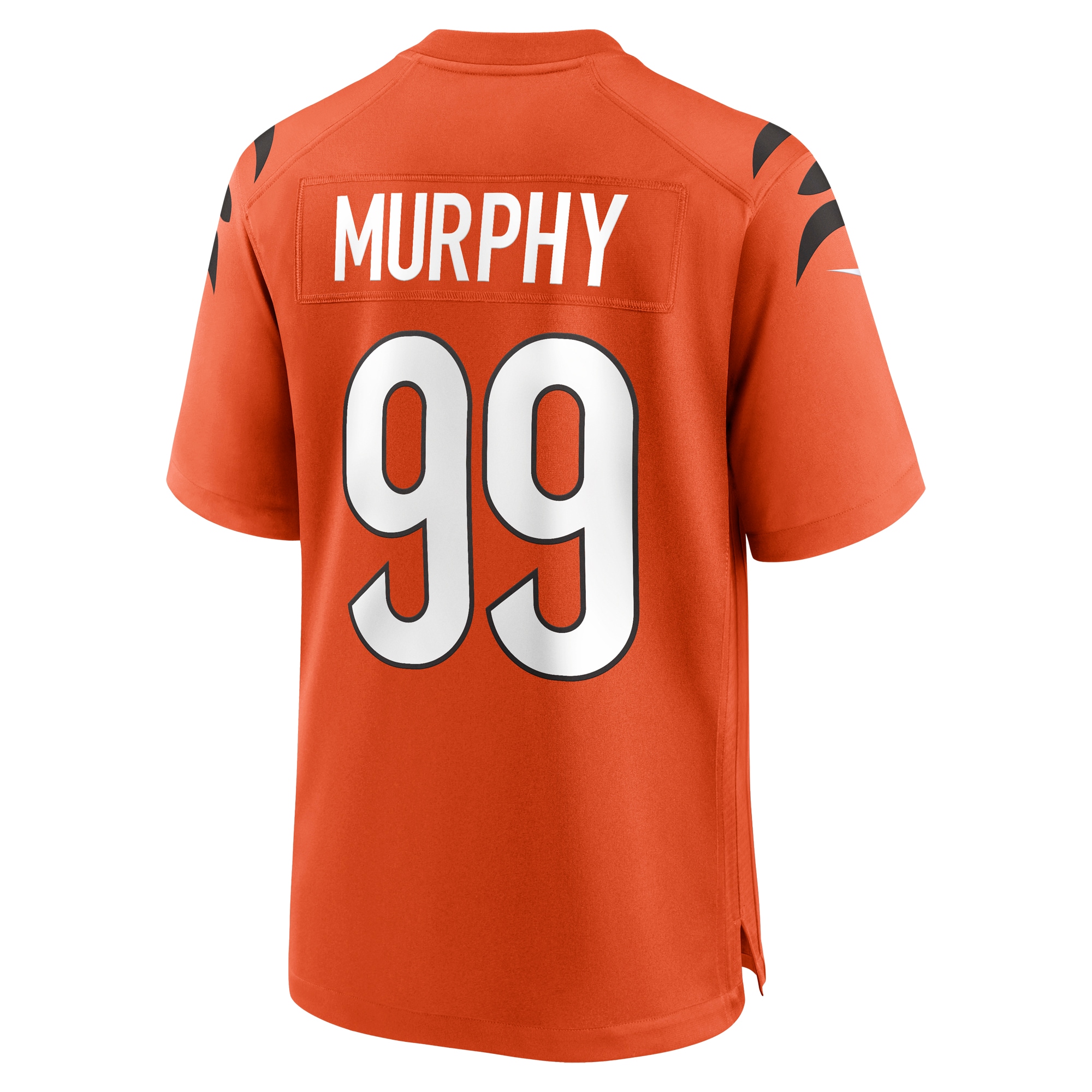 Cincinnati Bengals Myles Murphy Orange Team Game NFL Jersey Men's