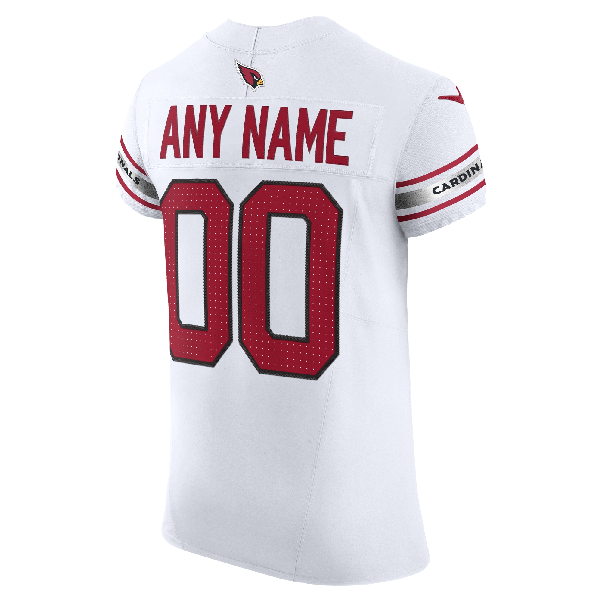 Arizona Cardinals White Vapor F.U.S.E. Elite Custom NFL Jersey Men's