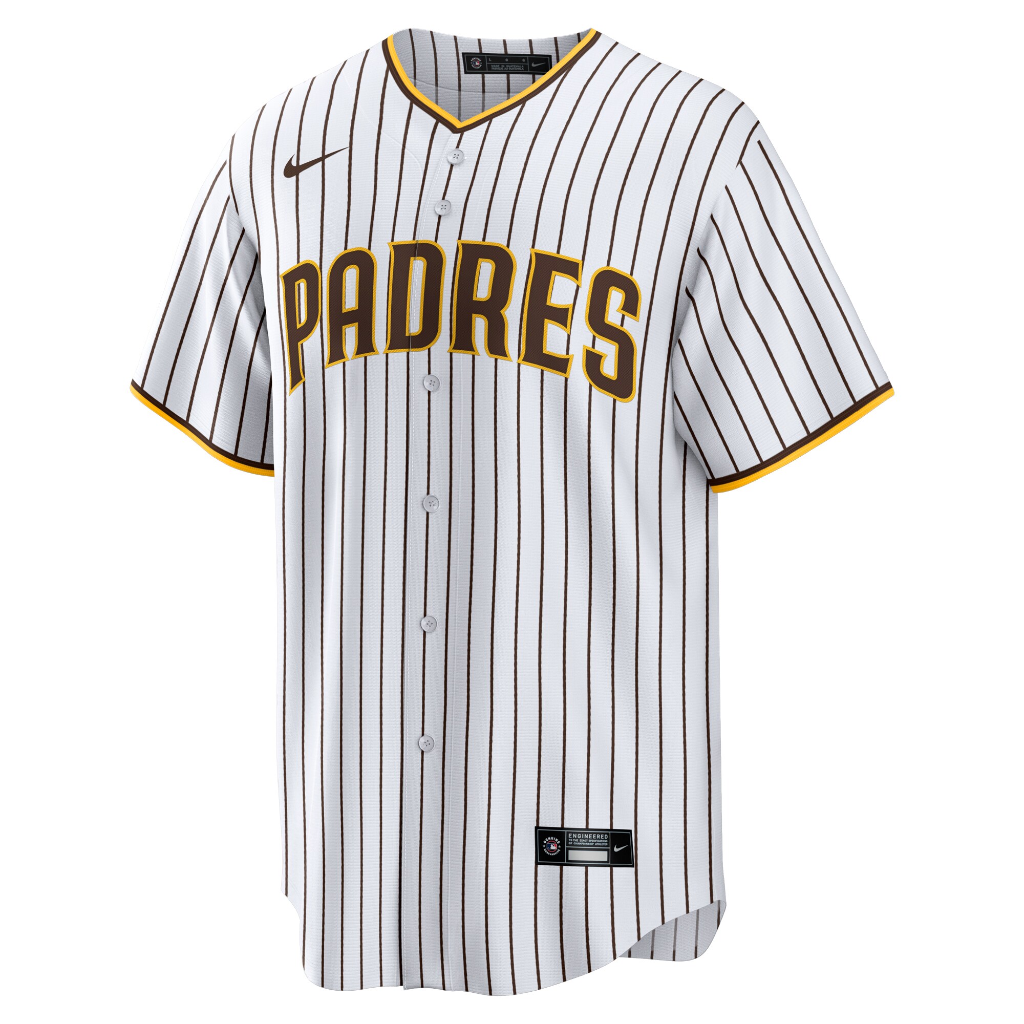 San Diego Padres Xander Bogaerts White/Brown Home Official Player MLB Jersey Men's