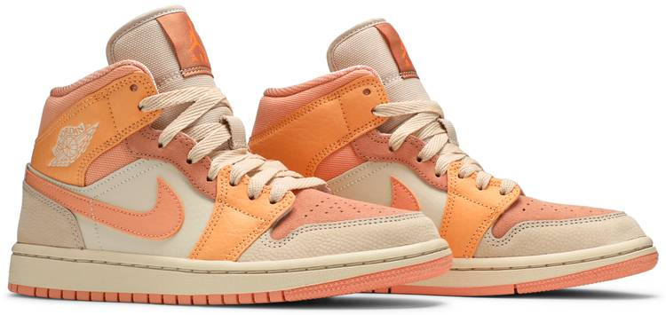 Wmns Air Jordan 1 Mid Apricot DH4270-800