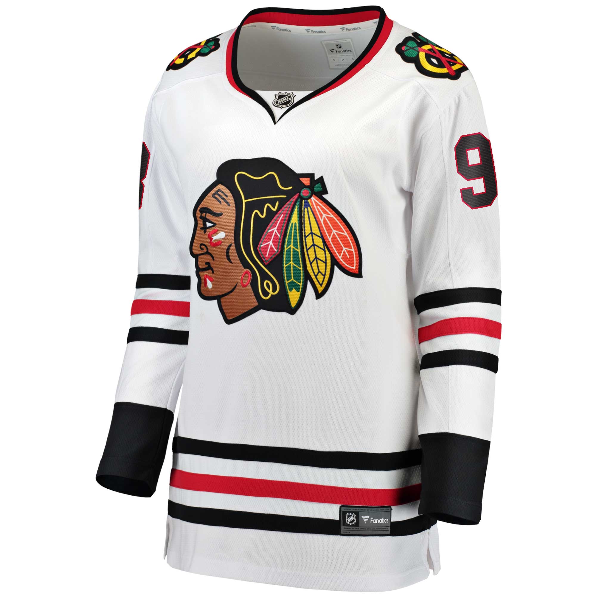 Chicago Blackhawks Connor Bedard White Away Premier Breakaway Player NHL Jersey Women's