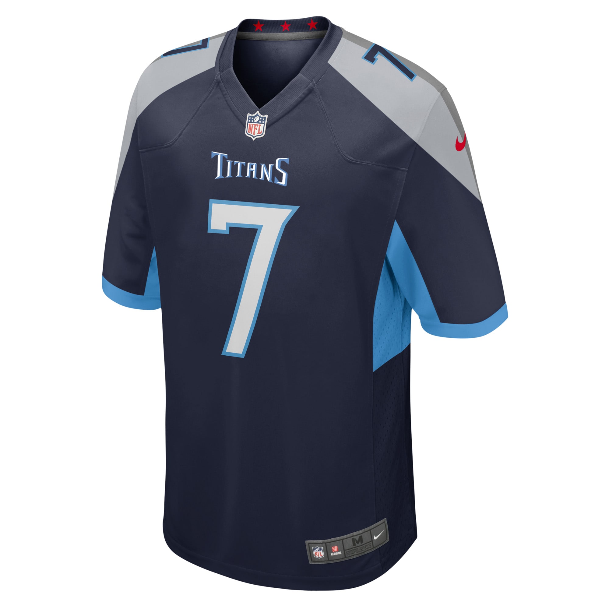 Tennessee Titans Malik Willis Navy Player Game NFL Jersey Men's