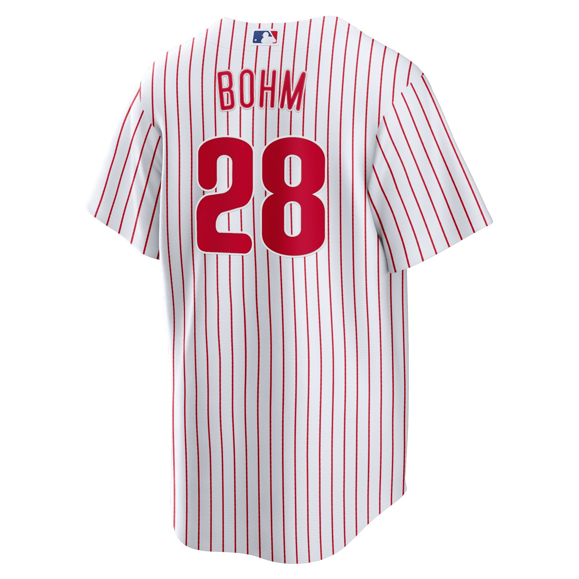 Philadelphia Phillies Alec Bohm White Player MLB Jersey Men's