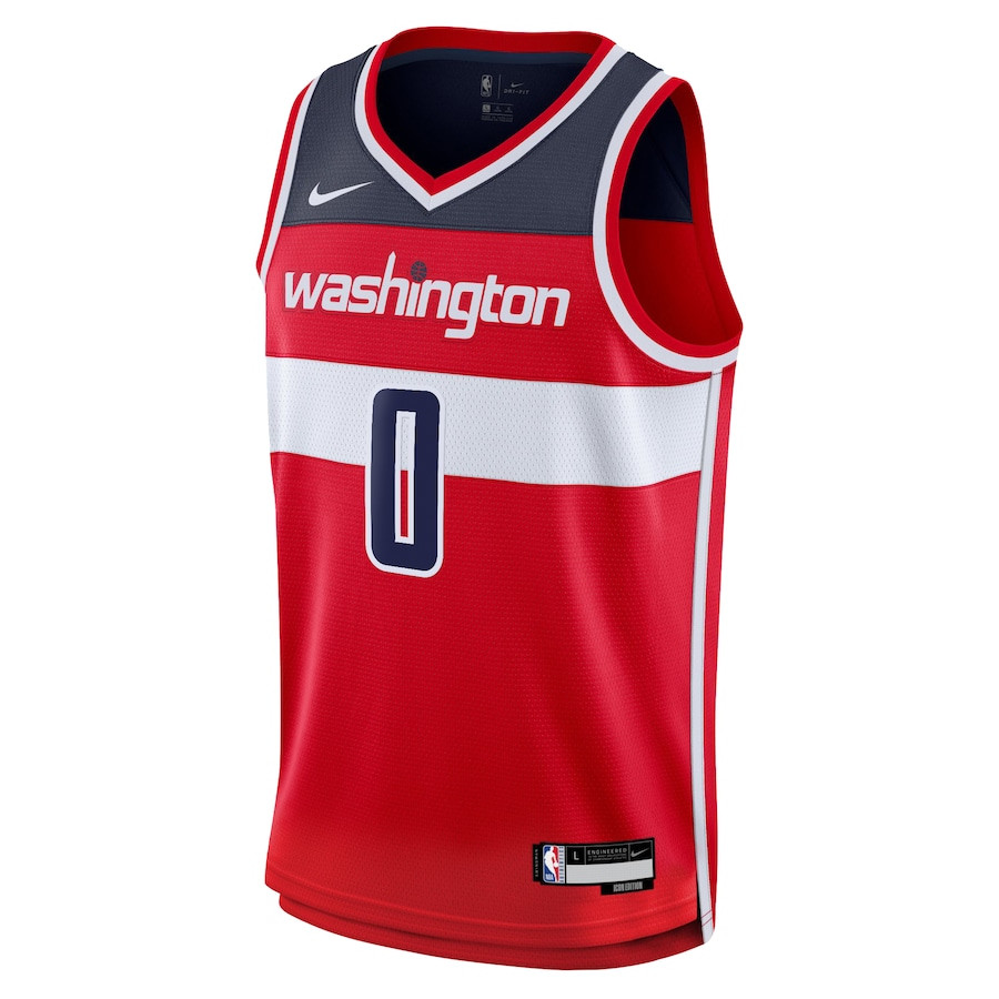 Bilal Coulibaly 0 Washington Wizards Unisex Swingman Icon Edition Red NBA Jersey Unisex
