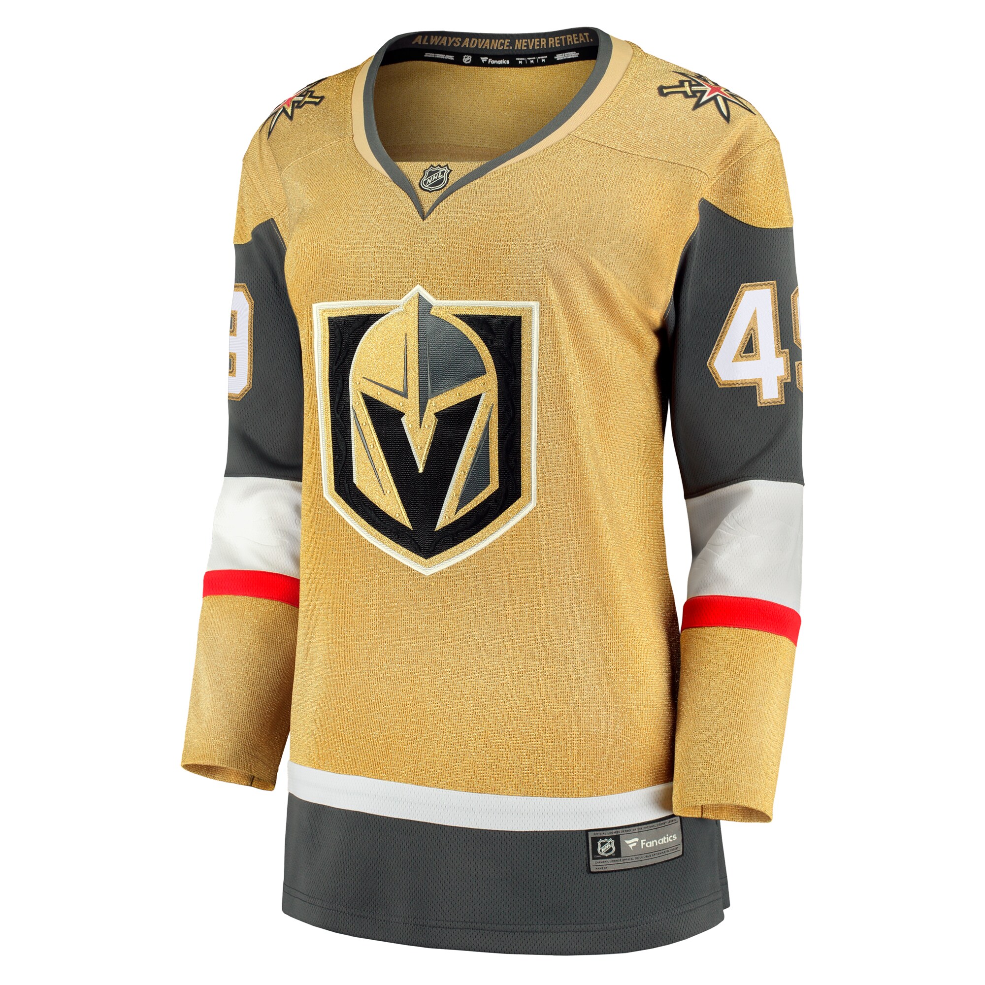 Vegas Golden Knights Ivan Barbashev Gold Home Breakaway NHL Jersey Women's