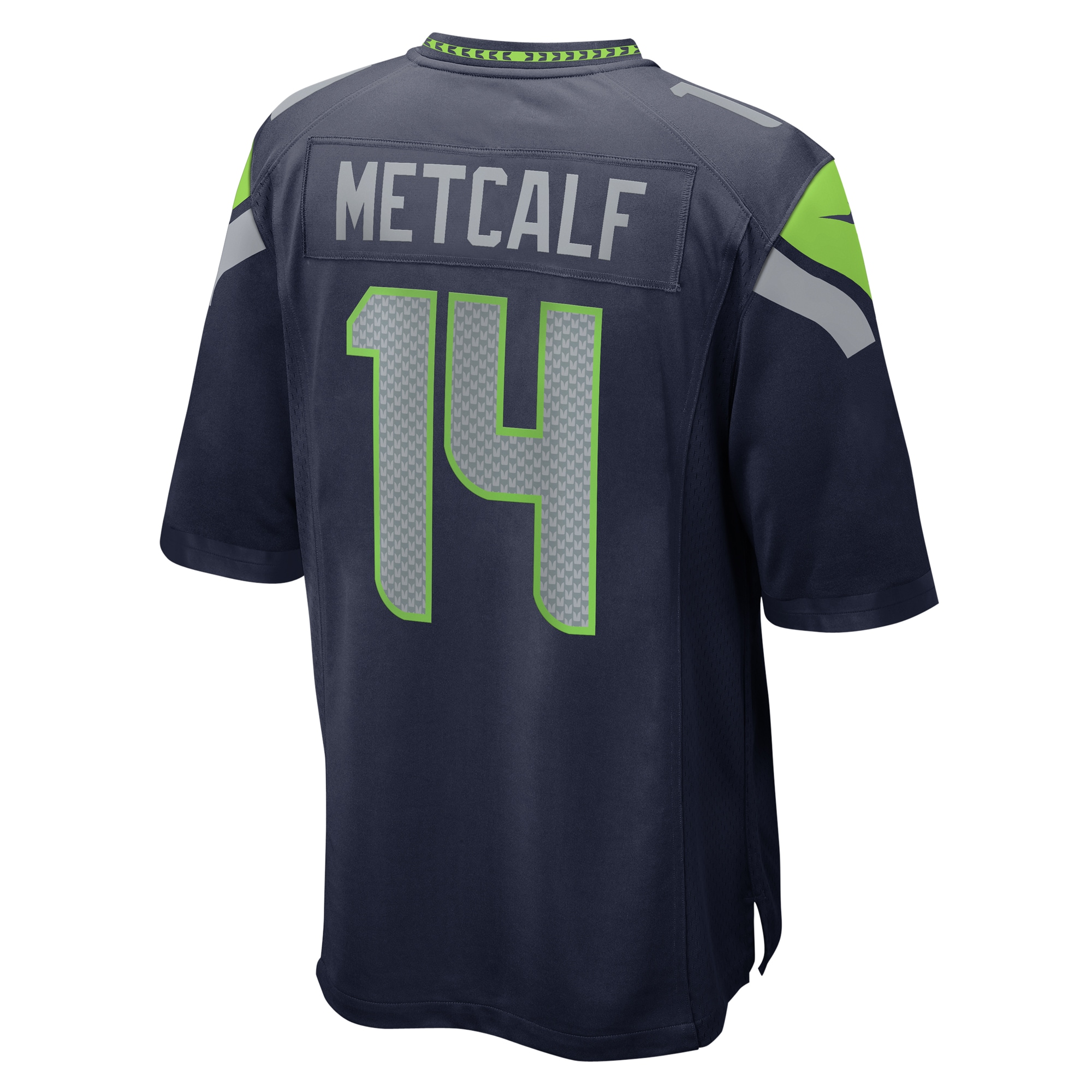 Seattle Seahawks DK Metcalf College Navy Game NFL Jersey Men's