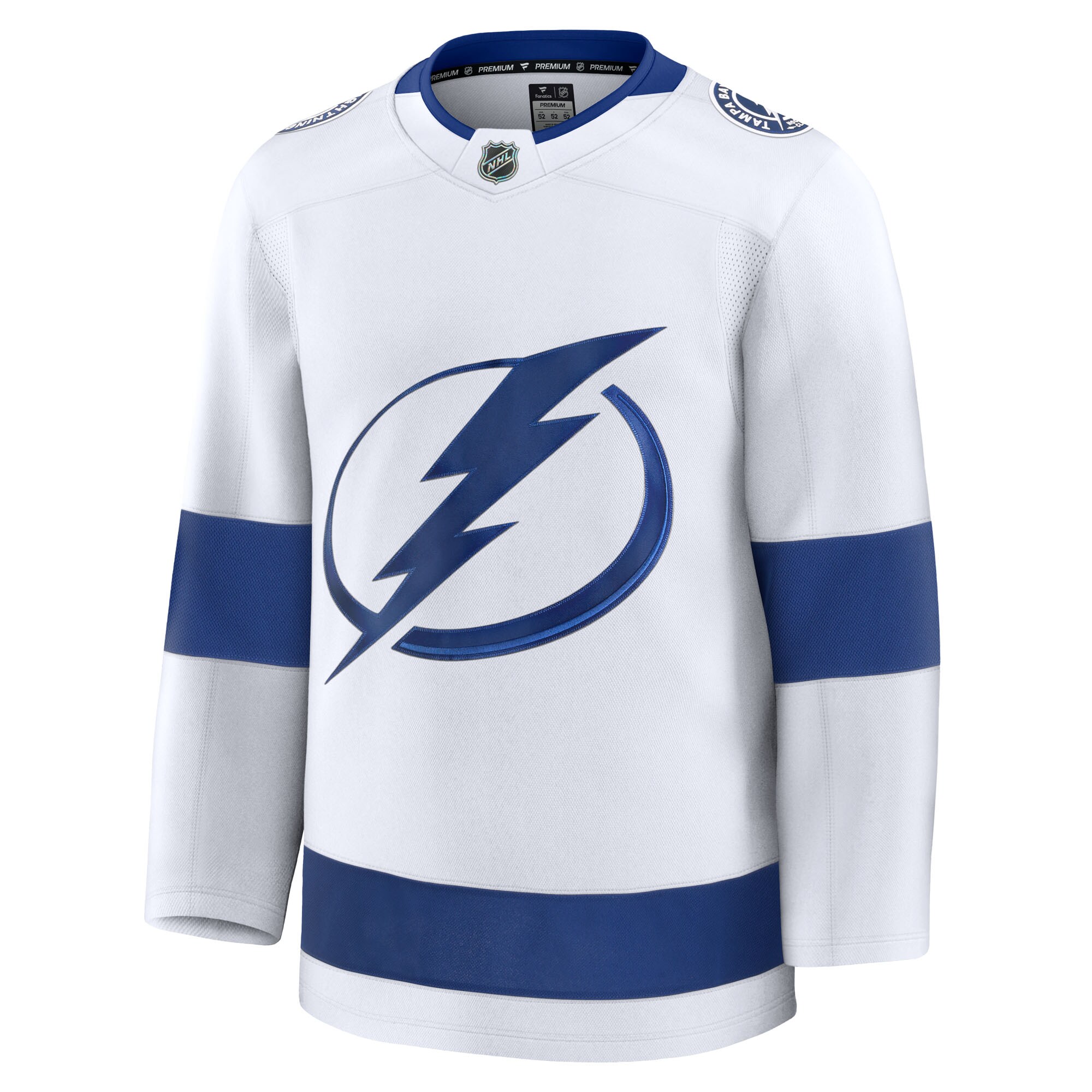 Tampa Bay Lightning White Away Premium NHL Jersey Men's