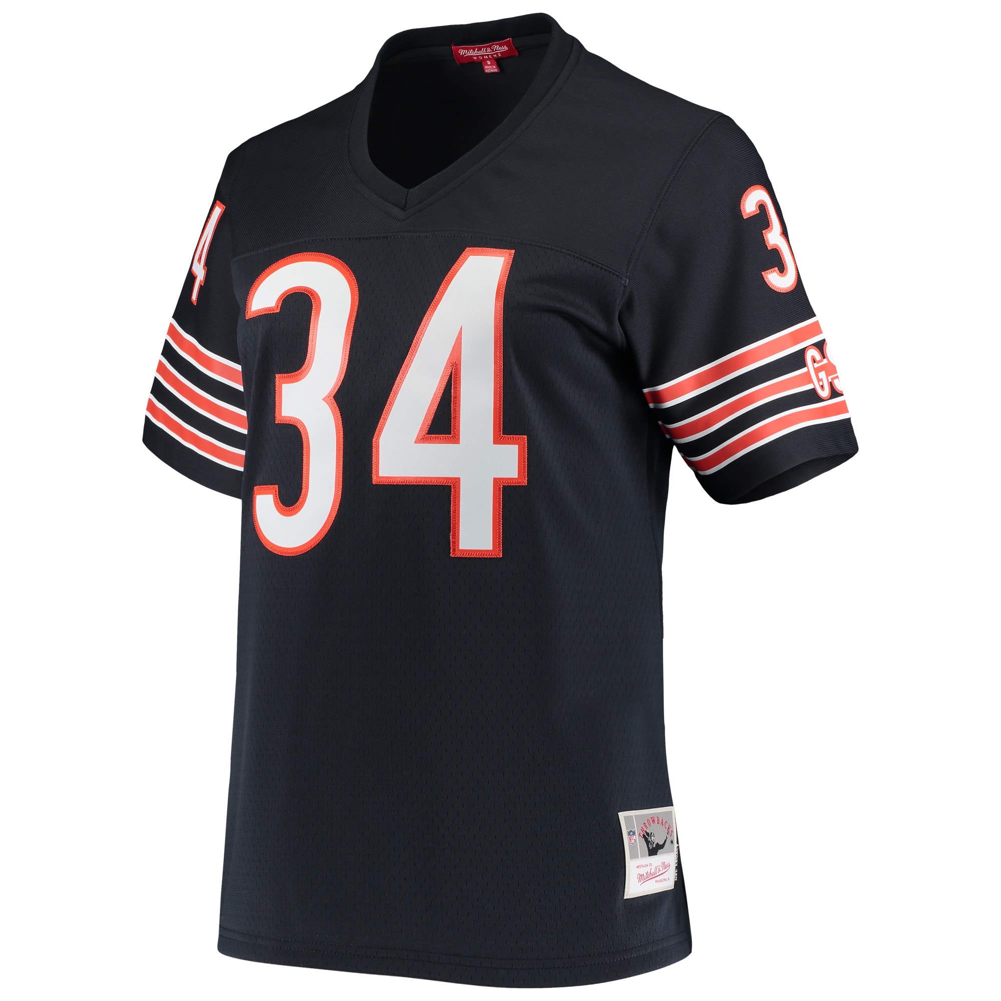 Chicago Bears Walter Payton Mitchell Ness Navy 1985 Legacy NFL Jersey Women's