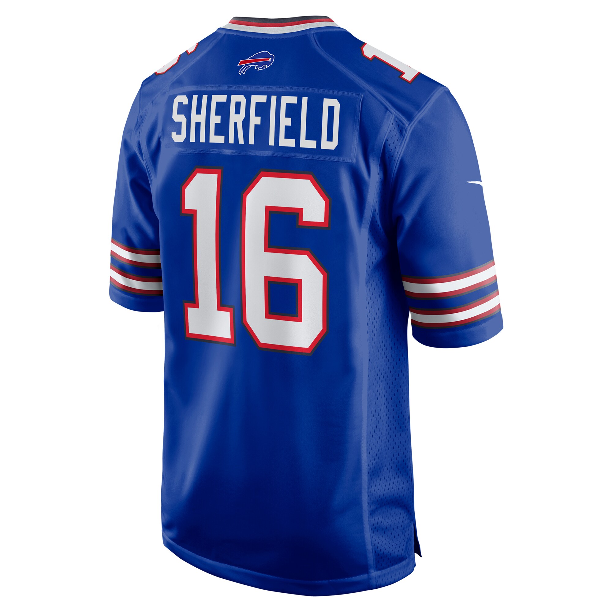 Buffalo Bills Trent Sherfield Royal Game Player NFL Jersey Men's