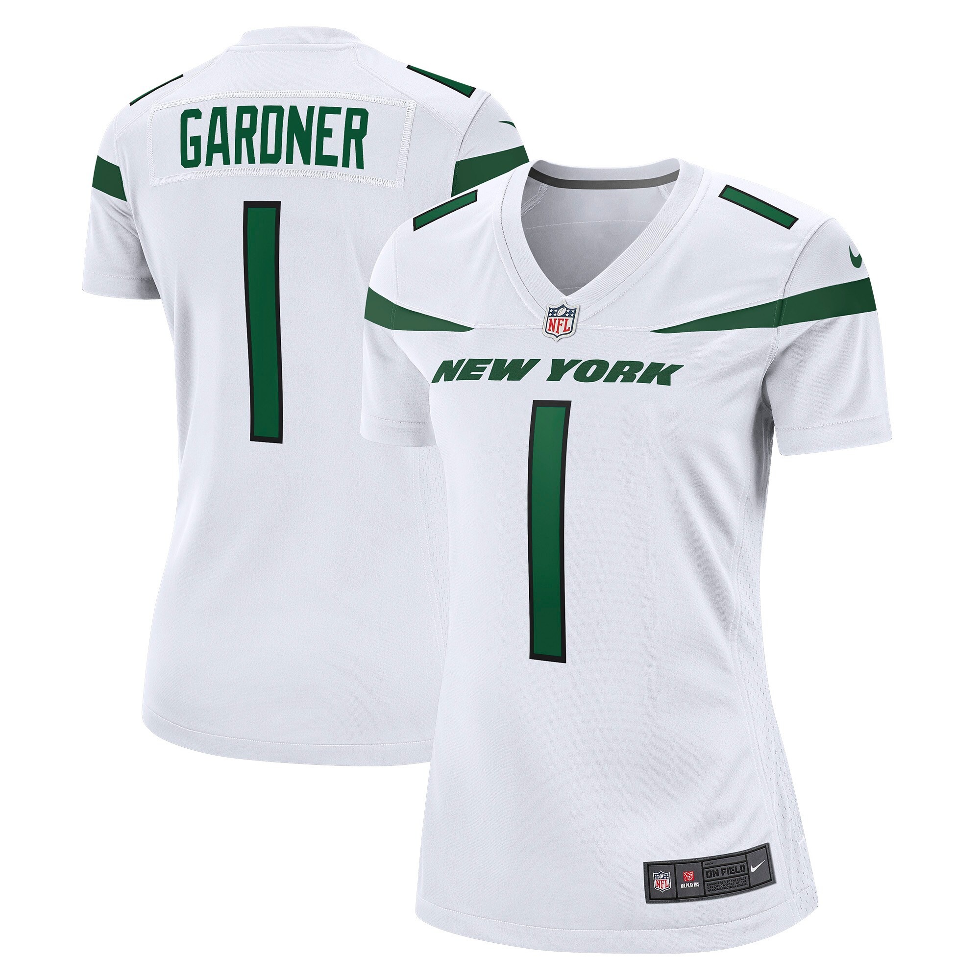 New York Jets Ahmad Sauce Gardner White Player NFL Jersey Women's
