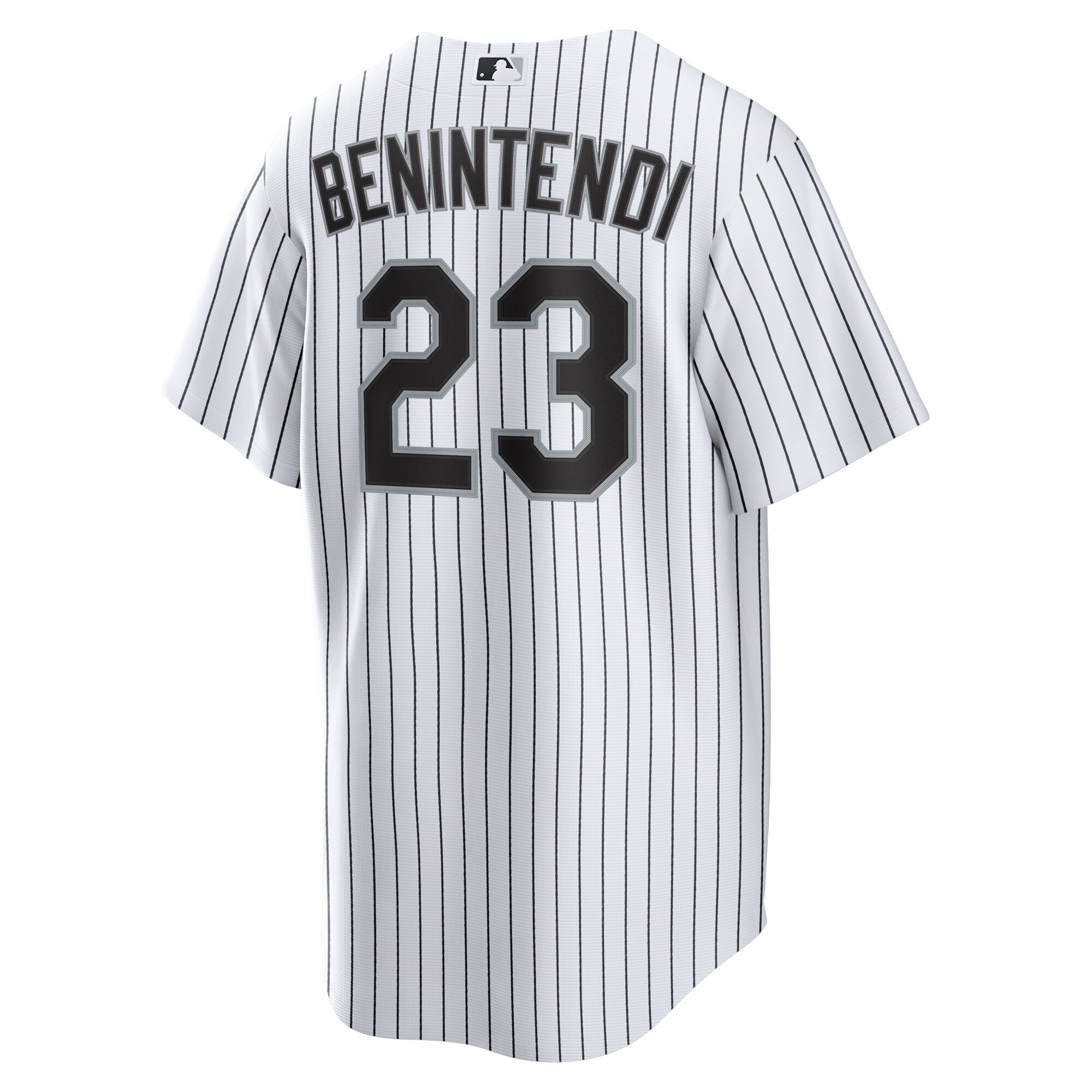 Chicago White Sox Andrew Benintendi White/Black Home Official Player MLB Jersey Men's