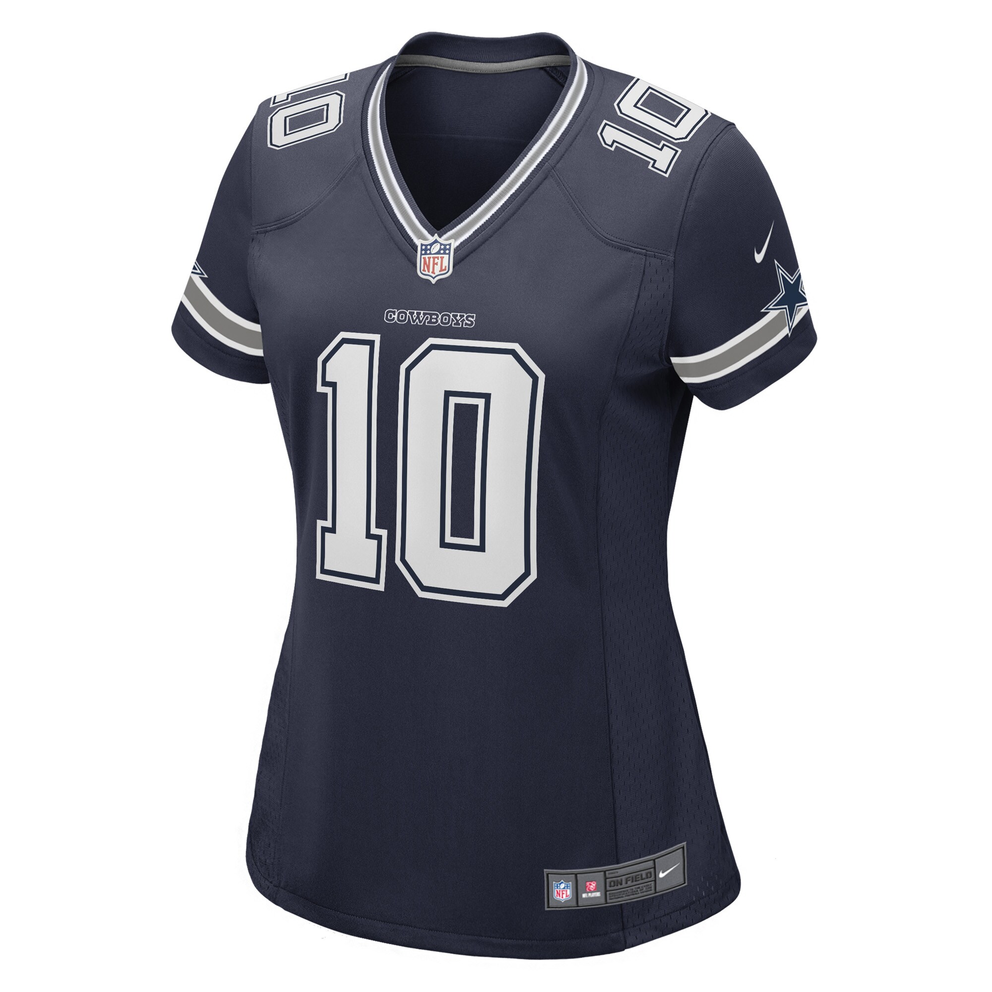 Dallas Cowboys Cooper Rush Navy Game Player NFL Jersey Women's