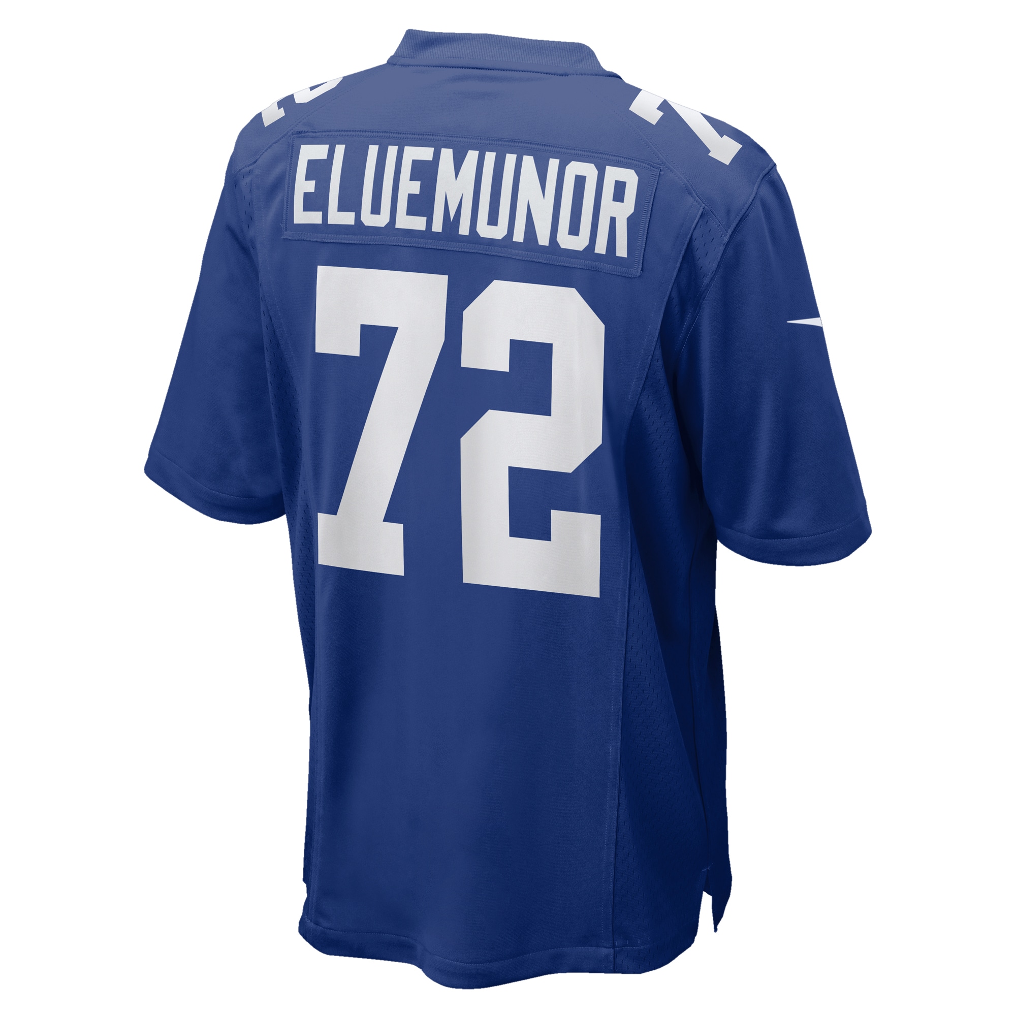 New York Giants Jermaine Eluemunor Royal Team Game NFL Jersey Men's