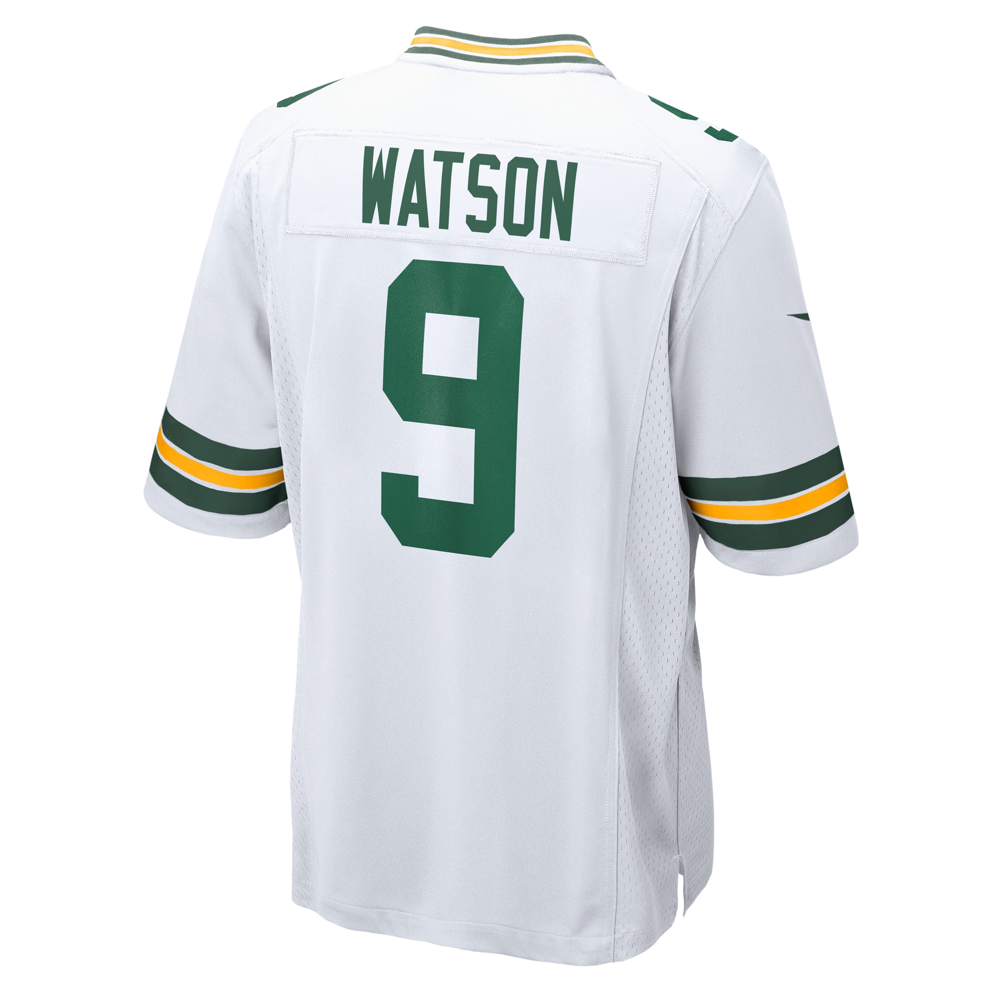 Green Bay Packers Christian Watson White Game NFL Jersey Men's