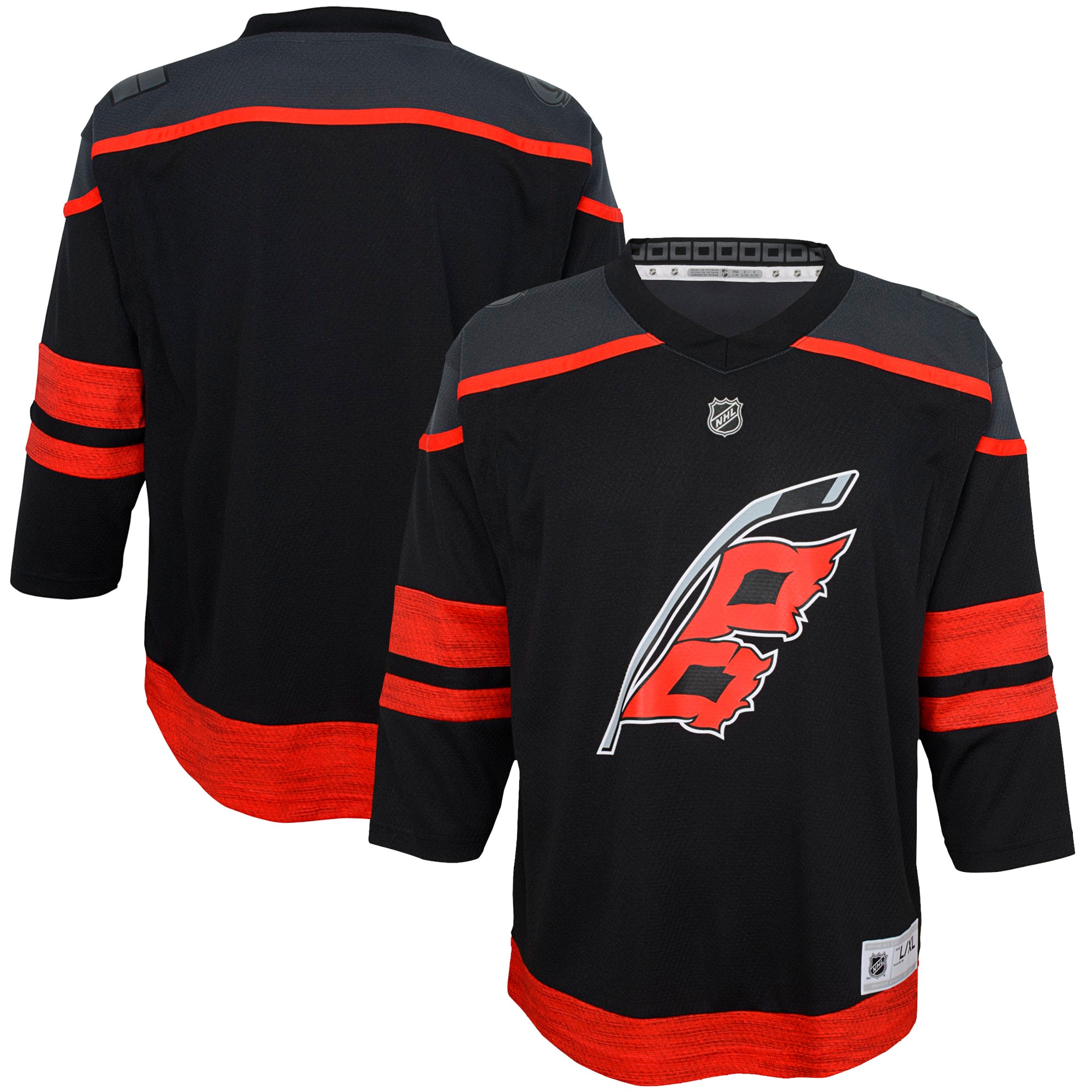 Carolina Hurricanes Black Home Premier NHL Jersey Youth