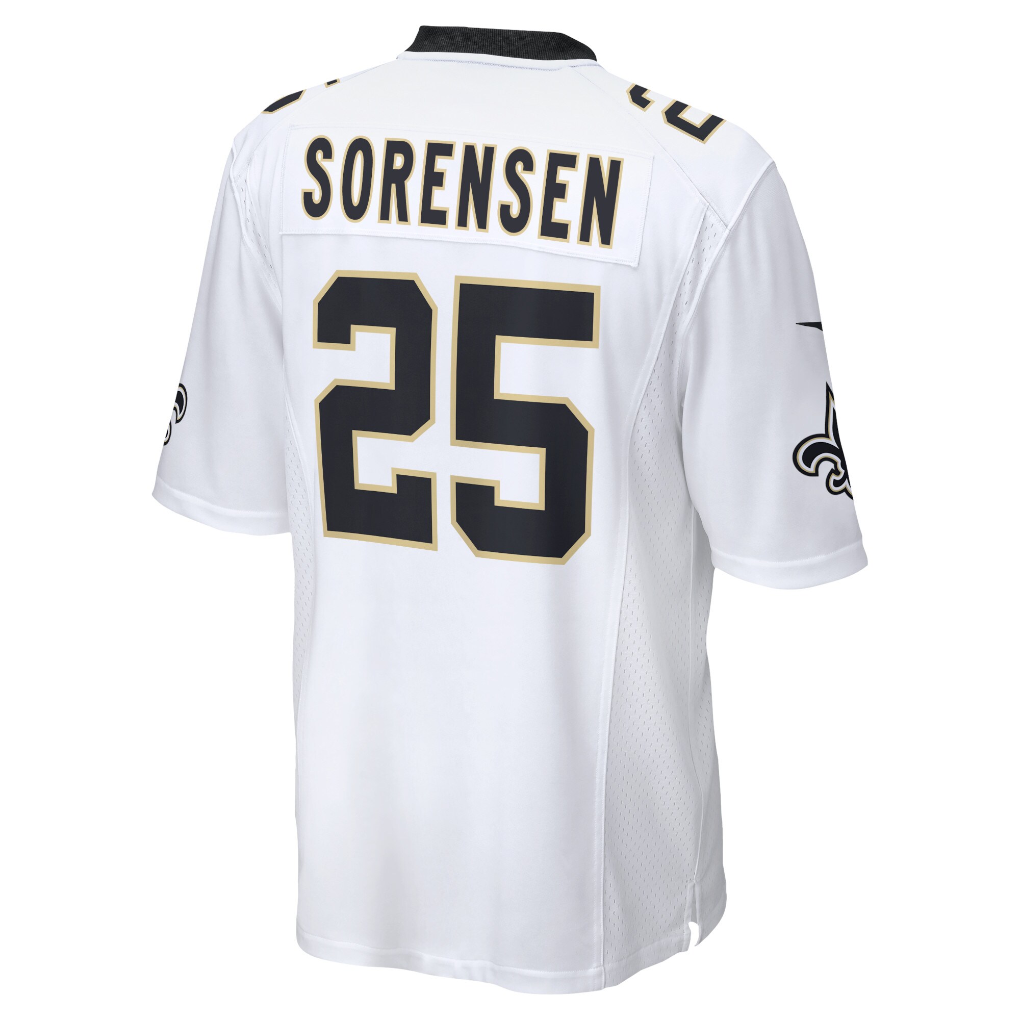New Orleans Saints Daniel Sorensen White Player Game NFL Jersey Men's