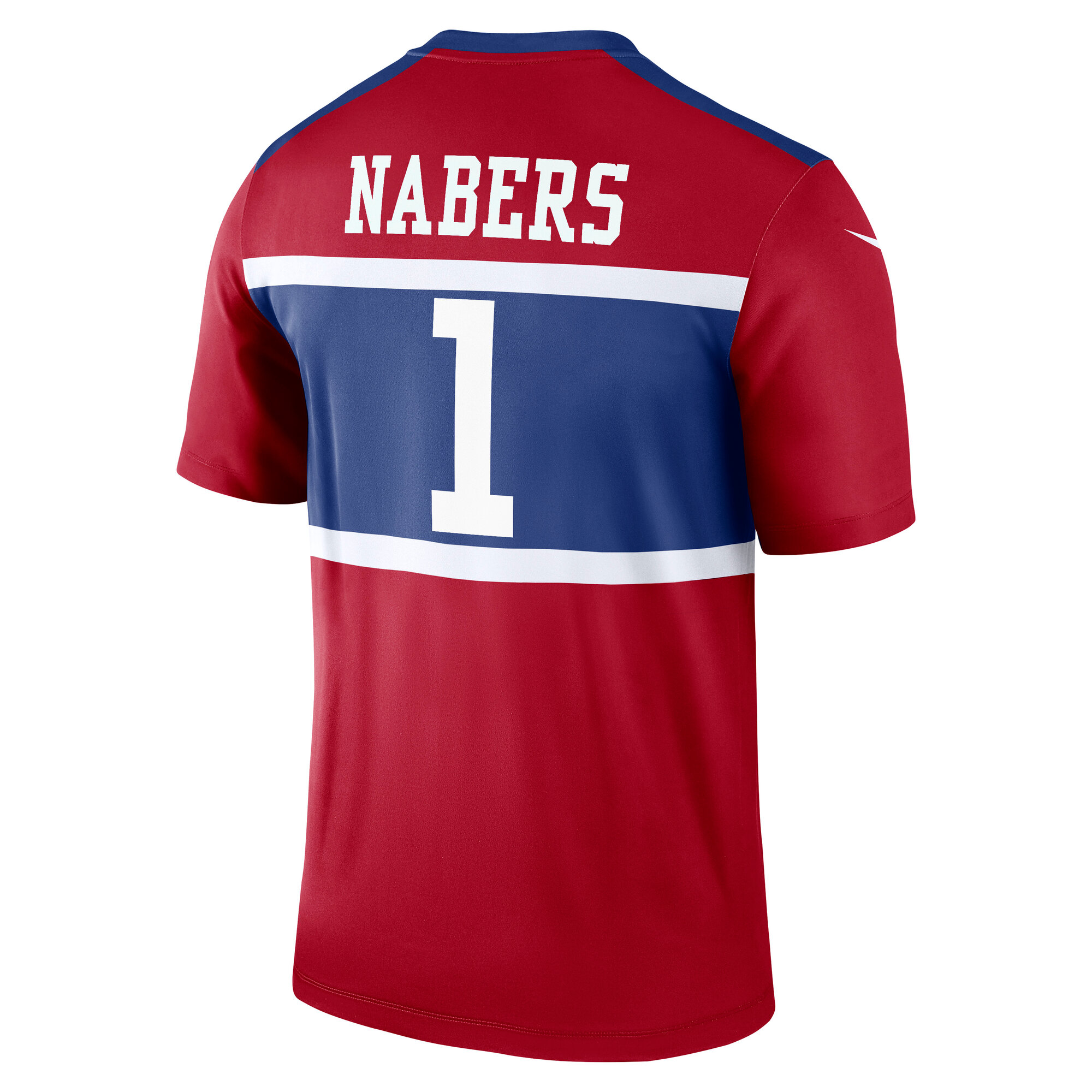 New York Giants Malik Nabers Red Alternate Legend Player Performance Top NFL Jersey Men's
