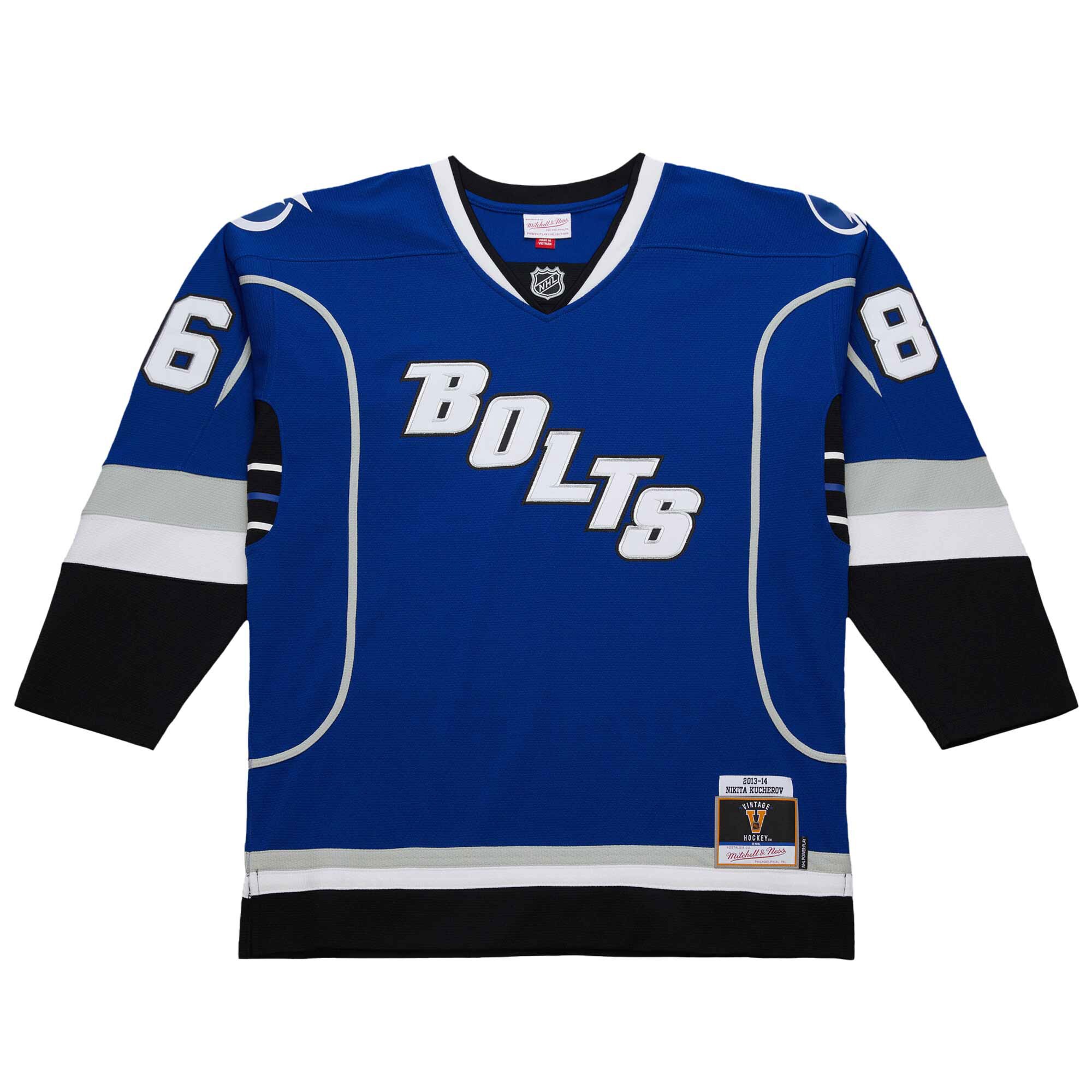 Tampa Bay Lightning Nikita Kucherov Blue 2013-14 Power Play NHL Jersey Men's