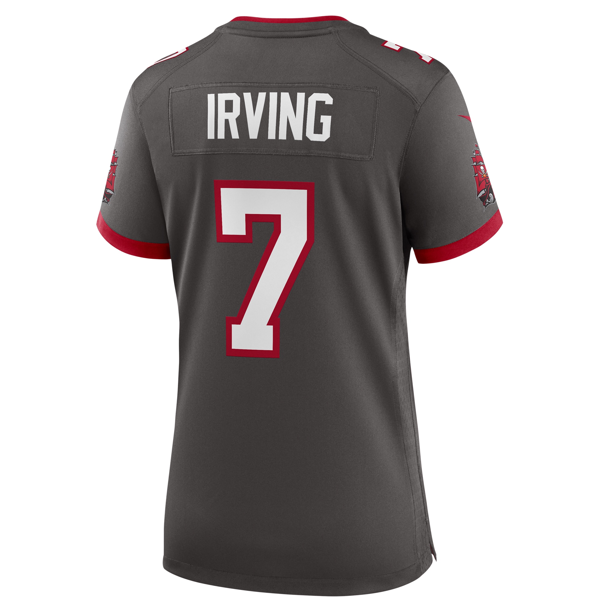 Tampa Bay Buccaneers Bucky Irving Pewter Alternate Game NFL Jersey Women's