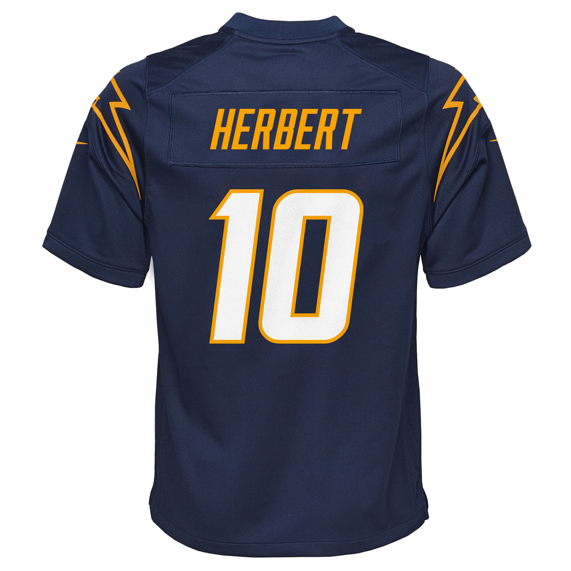 Los Angeles Chargers Justin Herbert Navy Game NFL Jersey Youth