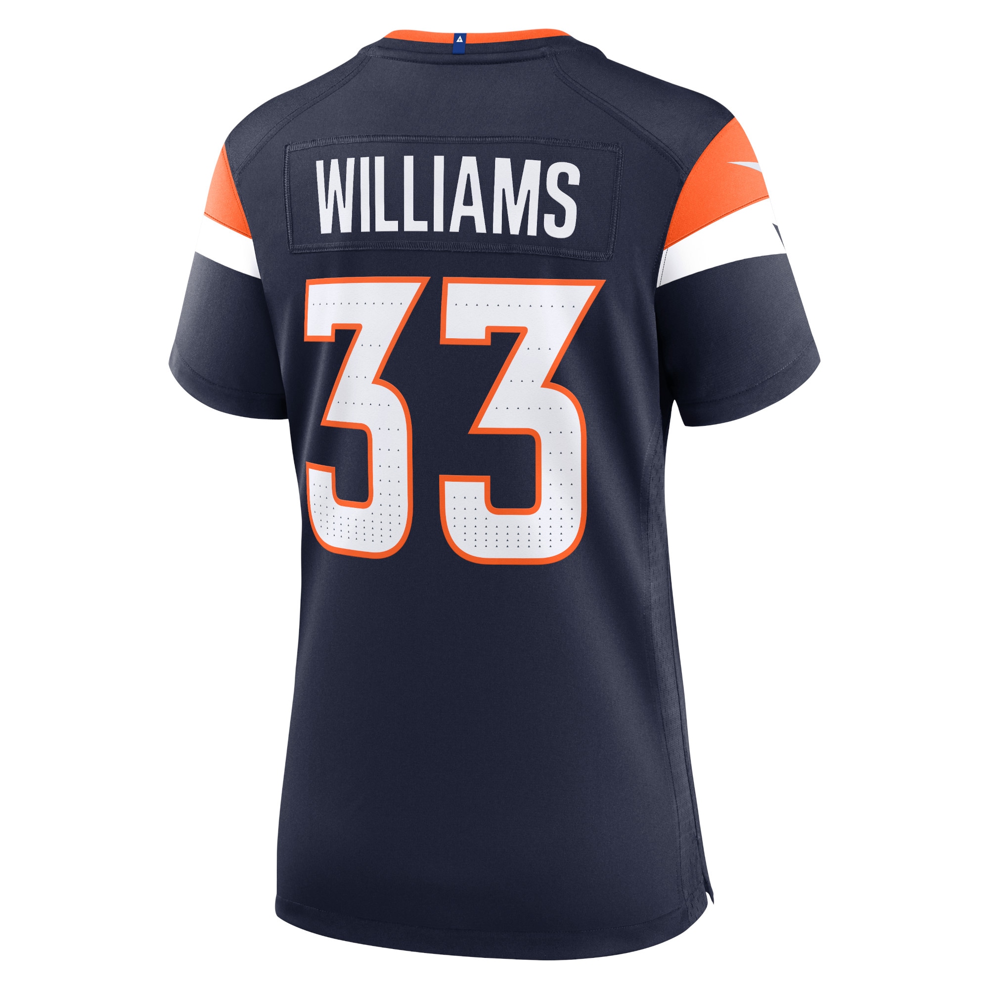 Denver Broncos Javonte Williams Navy Mile High Collection Alternate Game NFL Jersey Women's