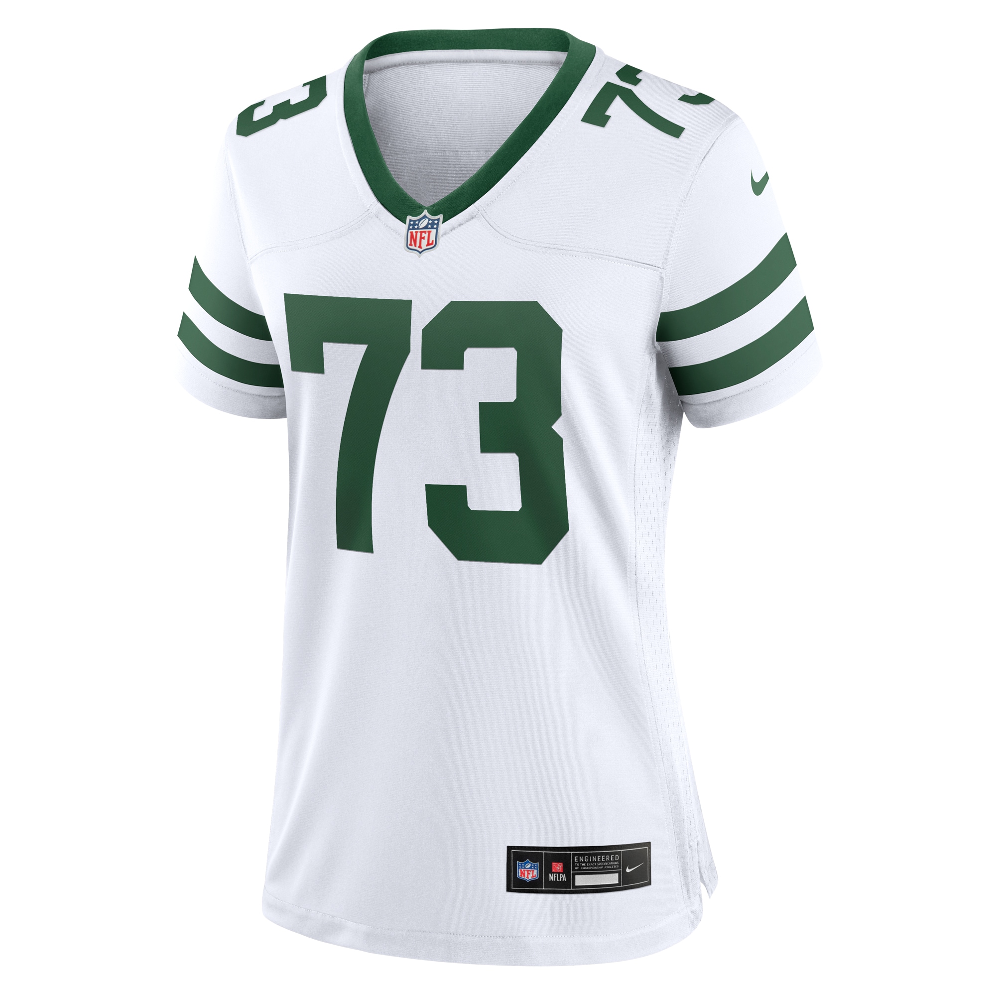 New York Jets Joe Klecko White Legacy Retired Player Game NFL Jersey Women's
