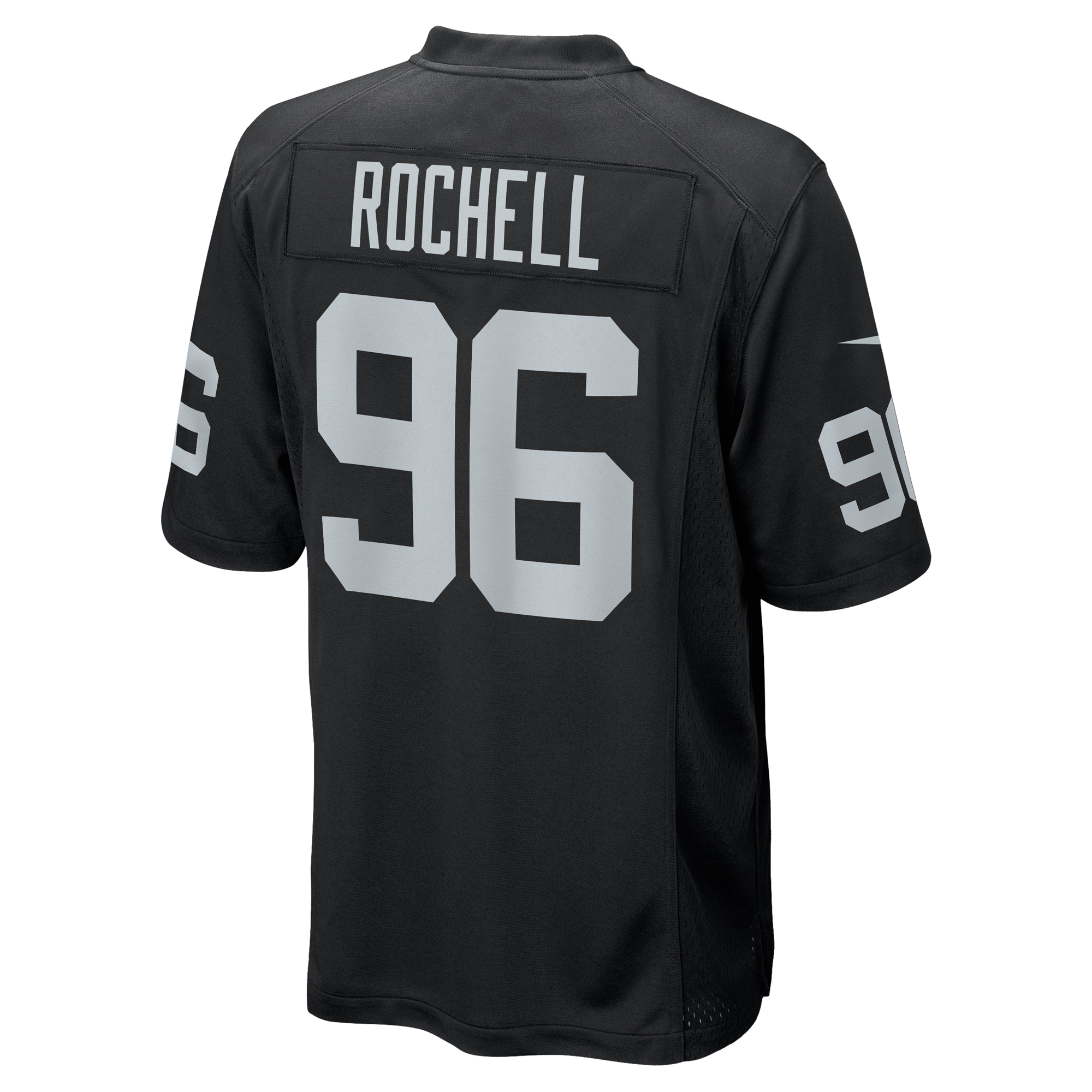 Las Vegas Raiders Isaac Rochell Black Team Game NFL Jersey Men's