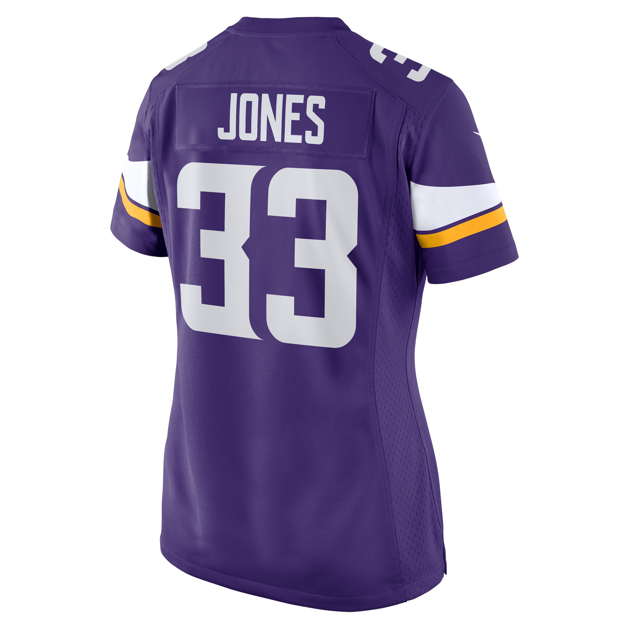 Minnesota Vikings Aaron Jones Purple Game Player NFL Jersey Women's
