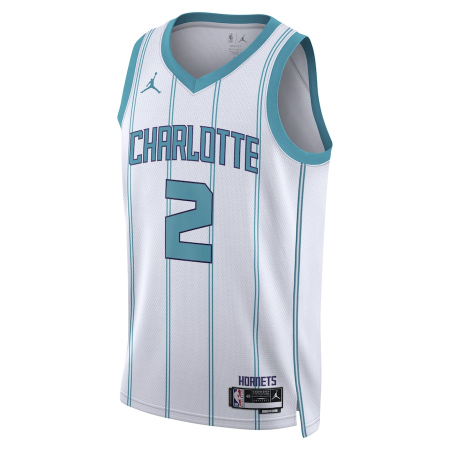 James Bouknight 2 Charlotte Hornets Unisex Swingman Association Editio White NBA Jersey Unisex