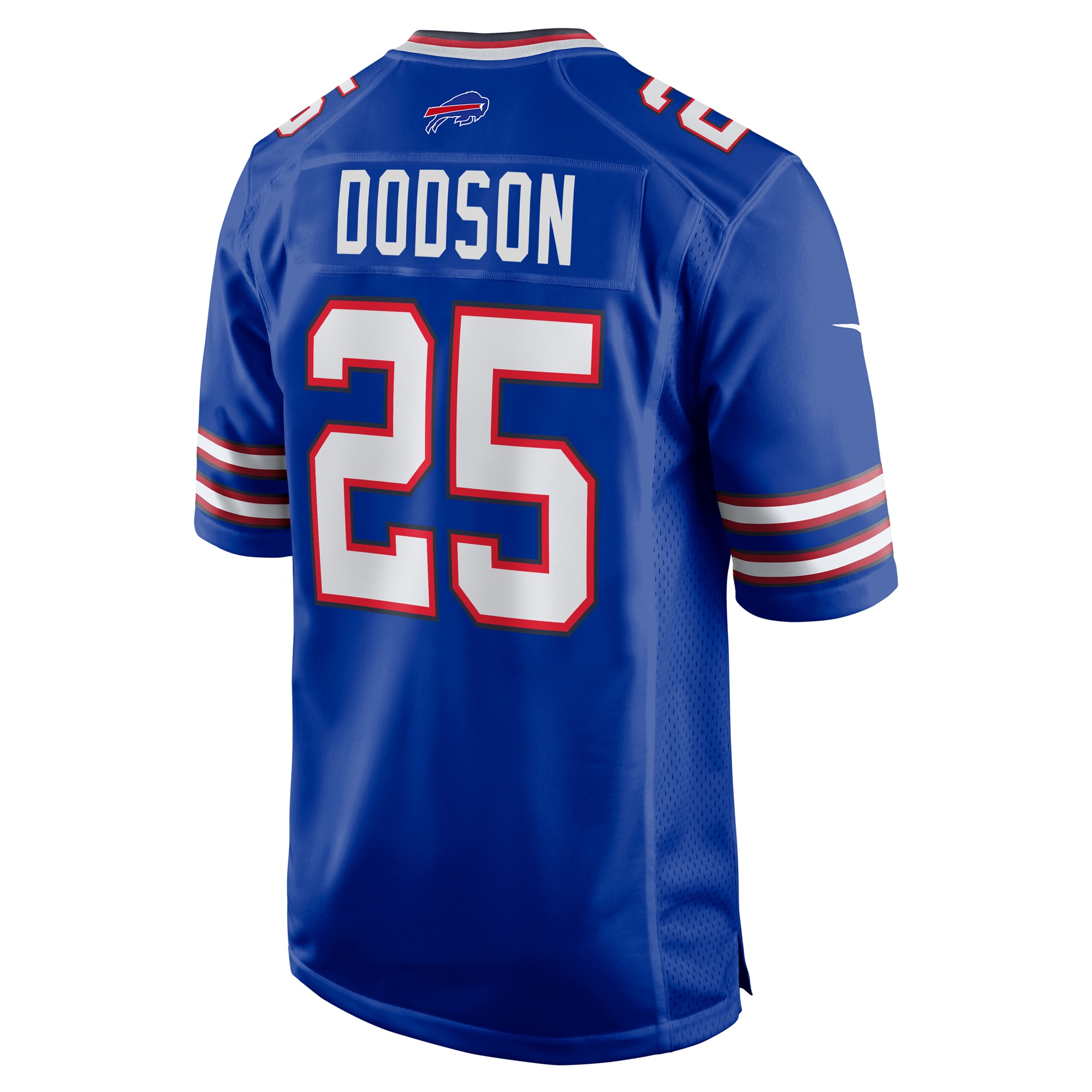Buffalo Bills Tyrel Dodson Royal Team Game NFL Jersey Men's