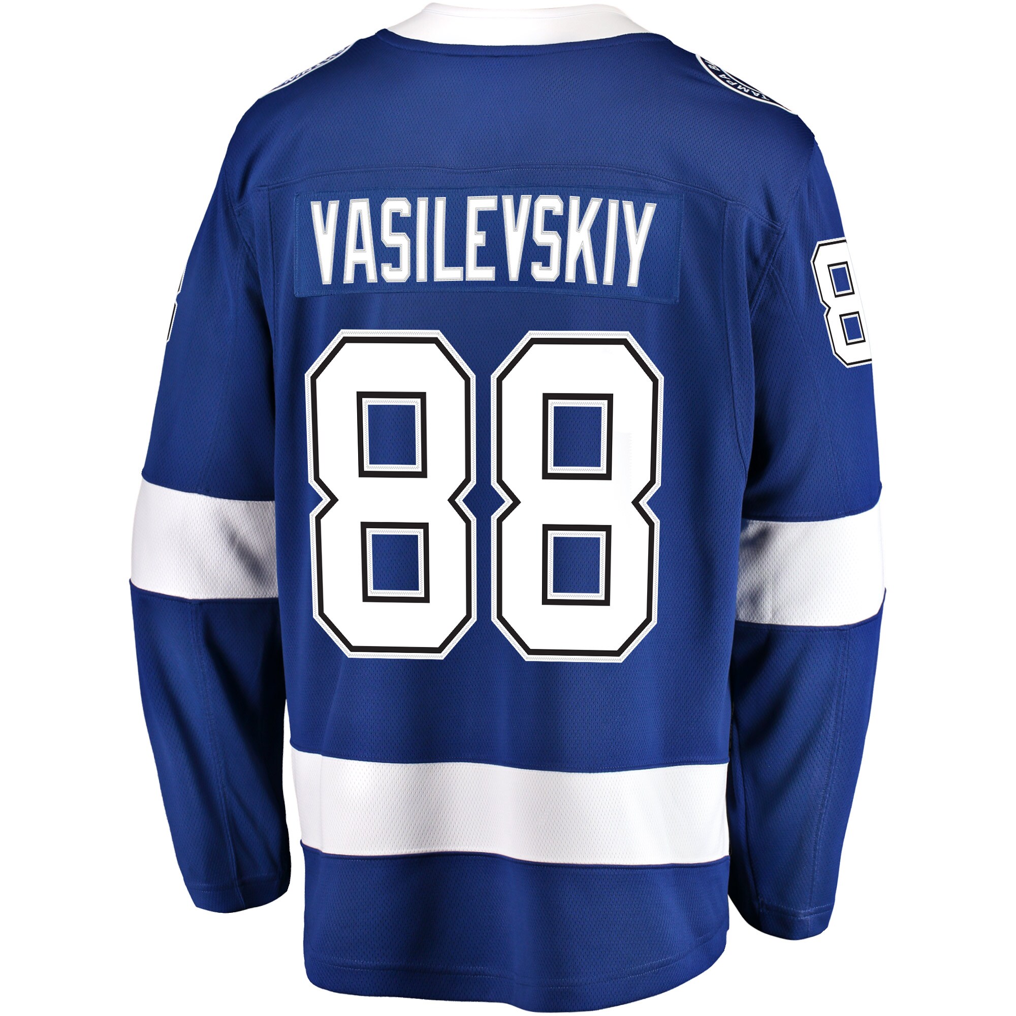 Tampa Bay Lightning Andrei Vasilevskiy Blue Home Breakaway Player NHL Jersey Men's
