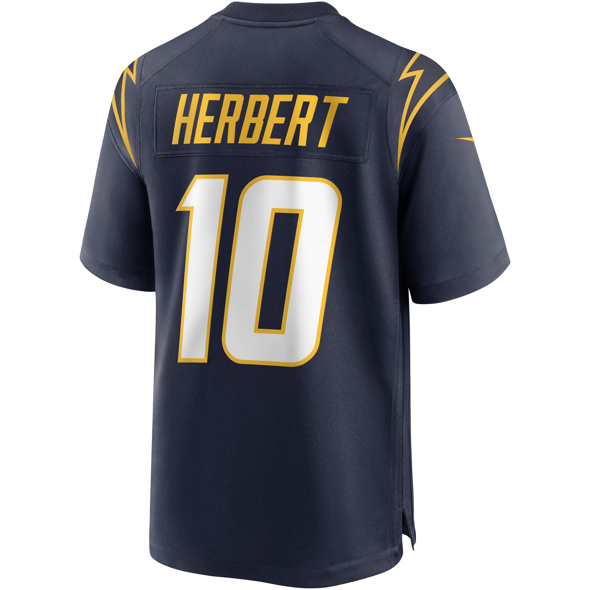 Los Angeles Chargers Justin Herbert Navy Game NFL Jersey Men's