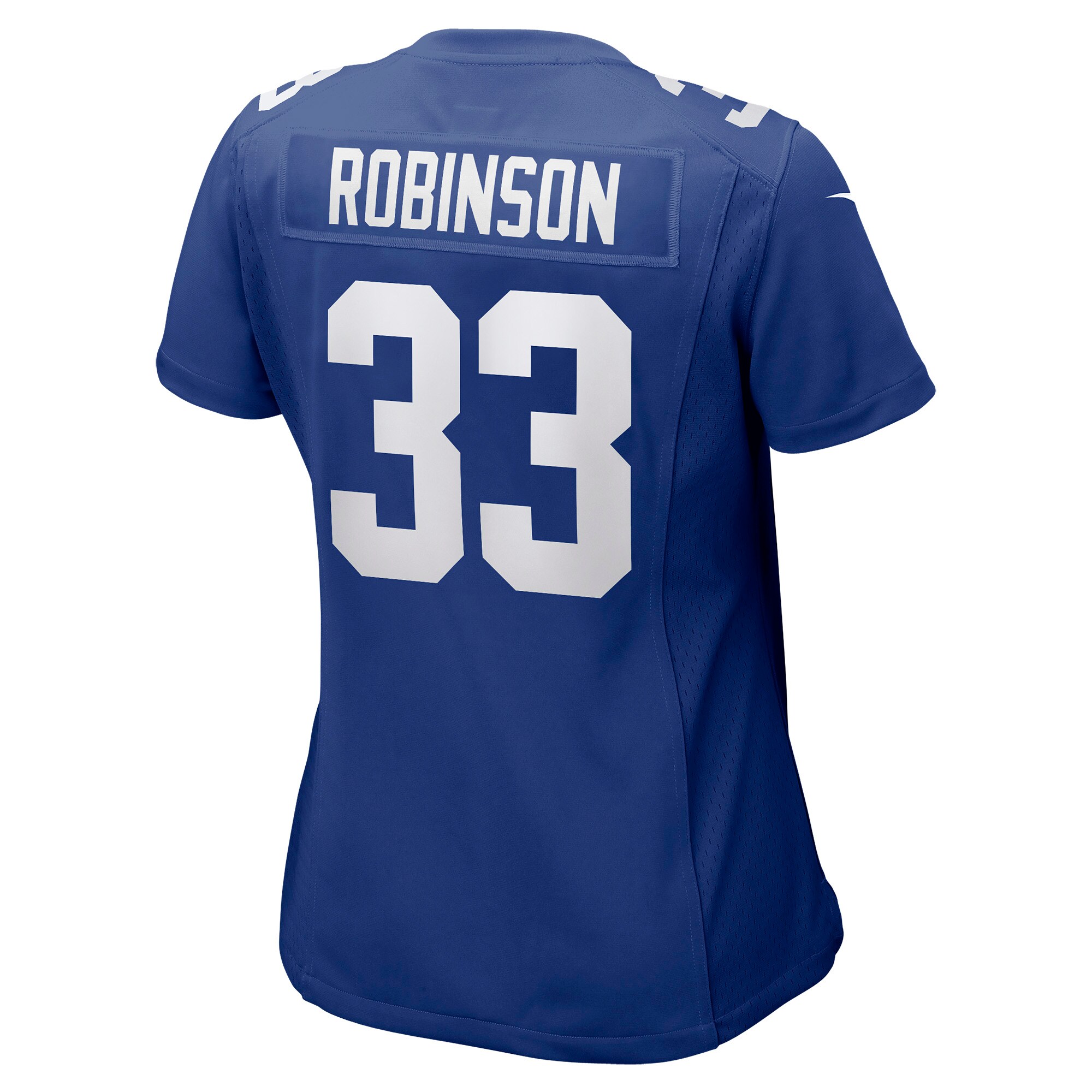 New York Giants Aaron Robinson Royal Game Player NFL Jersey Women's