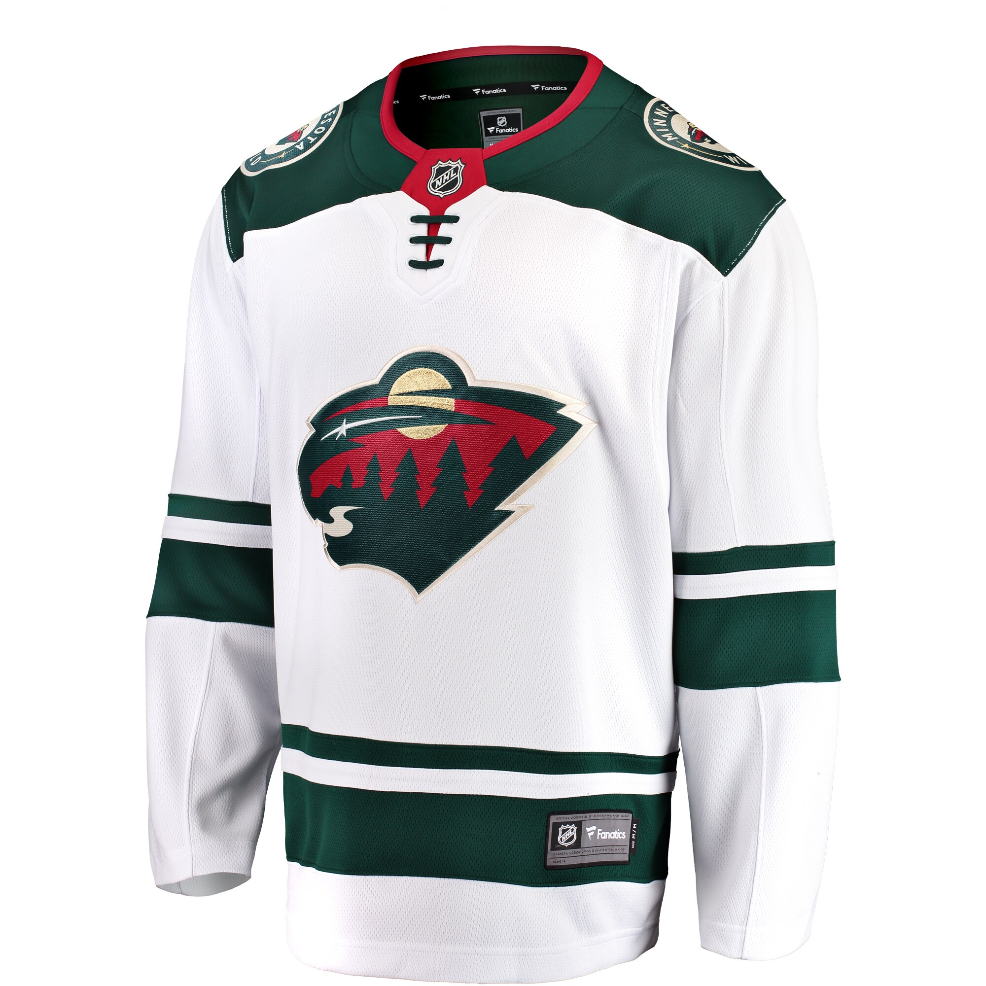 Minnesota Wild White Away Breakaway NHL Jersey Youth
